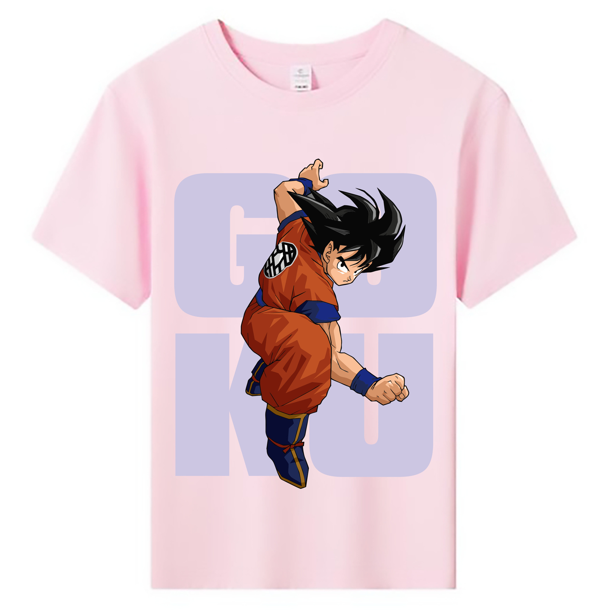 （画像用） ドラゴンボール 孫悟空（そん ごくう）Son Goku カカロット DRAGON BALL Kakarotto 綿100％キッズTシャツ（フロントプリント）