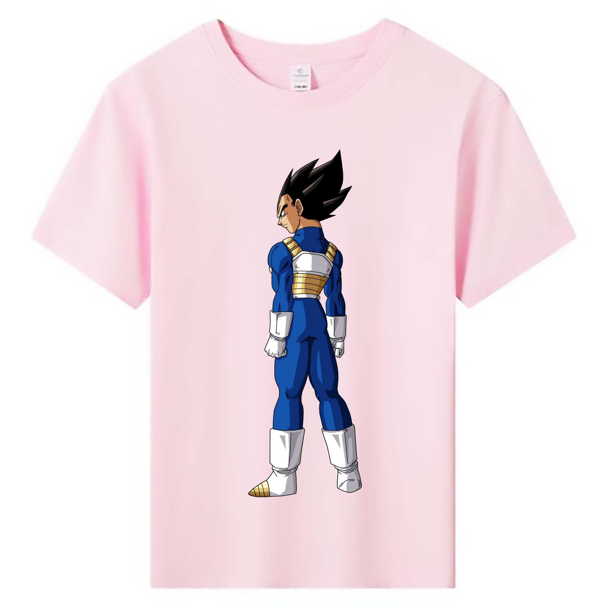 （画像用） ドラゴンボール ベジータ四世（Bejīta Yonsei）DRAGON BALL Vegeta IV 綿100％キッズTシャツ（フロントプリント）