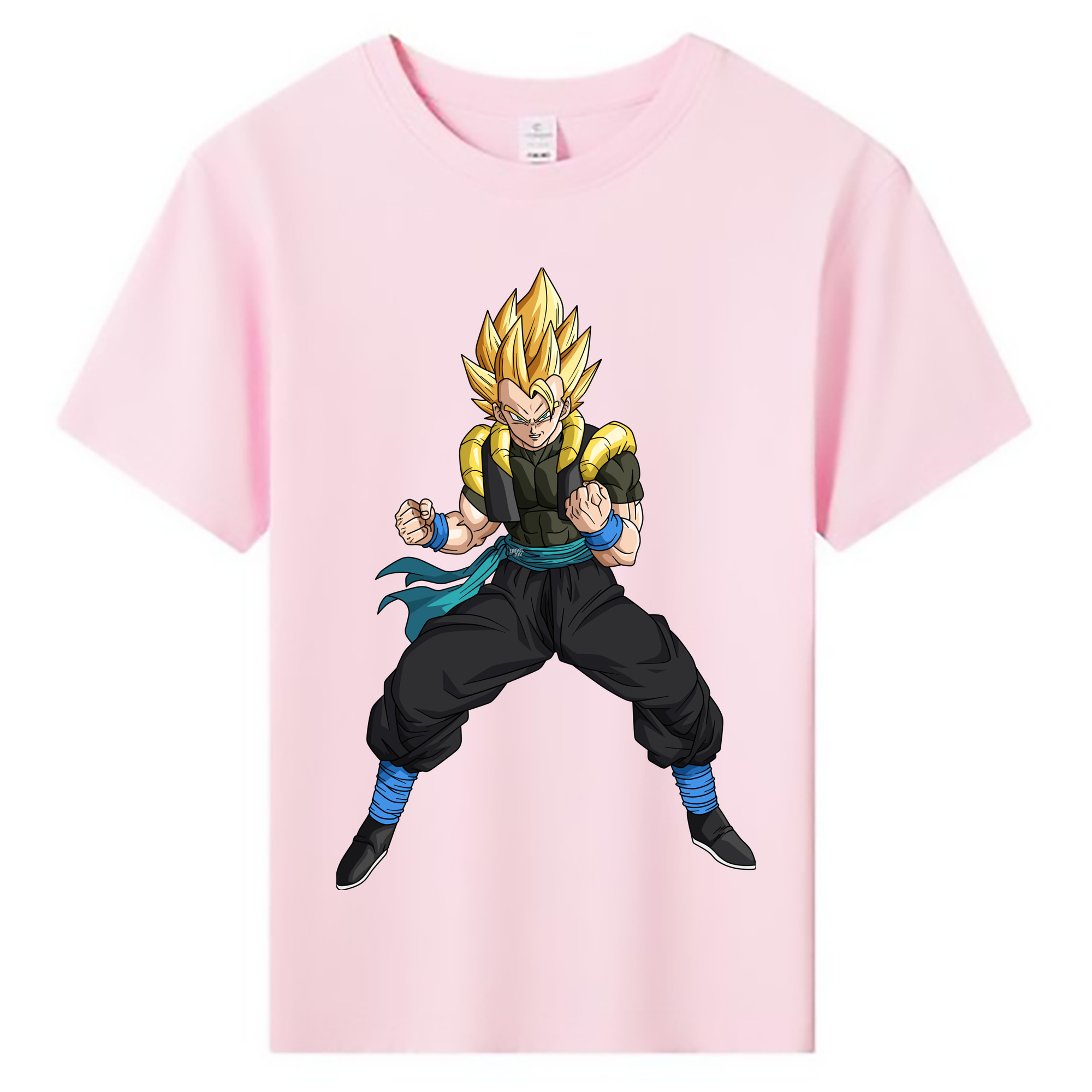 （画像用） ドラゴンボール ベジータ四世（Bejīta Yonsei）DRAGON BALL Vegeta IV 綿100％キッズTシャツ（フロントプリント）