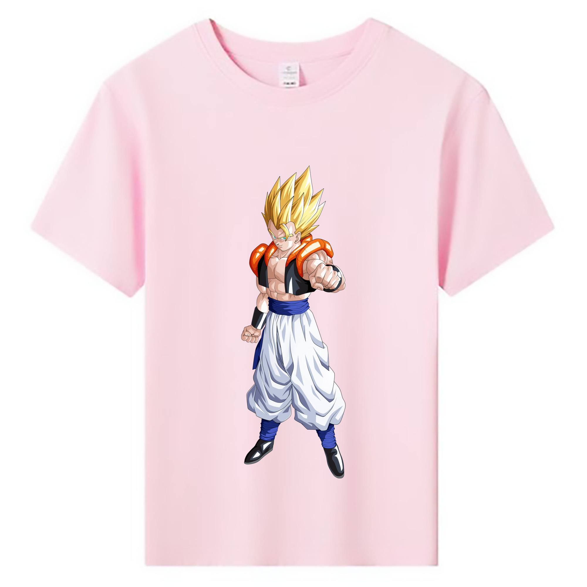 （画像用） ドラゴンボール ベジータ四世（Bejīta Yonsei）DRAGON BALL Vegeta IV 綿100％キッズTシャツ（フロントプリント）