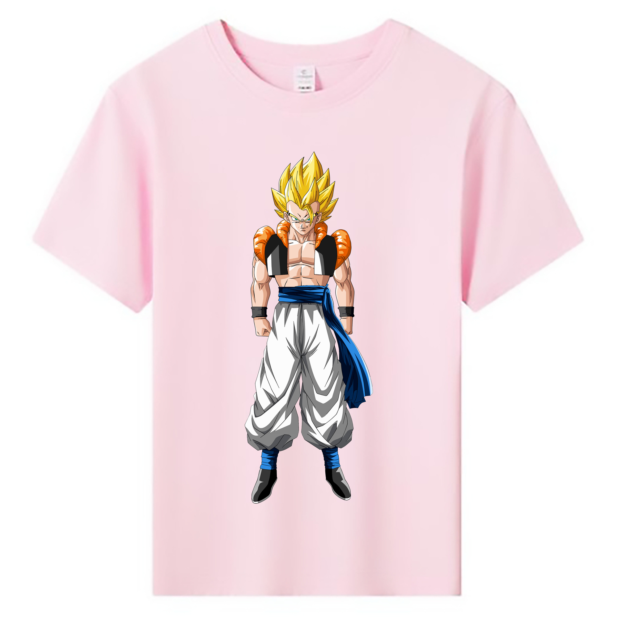 （画像用） ドラゴンボール ベジータ四世（Bejīta Yonsei）DRAGON BALL Vegeta IV 綿100％キッズTシャツ（フロントプリント）