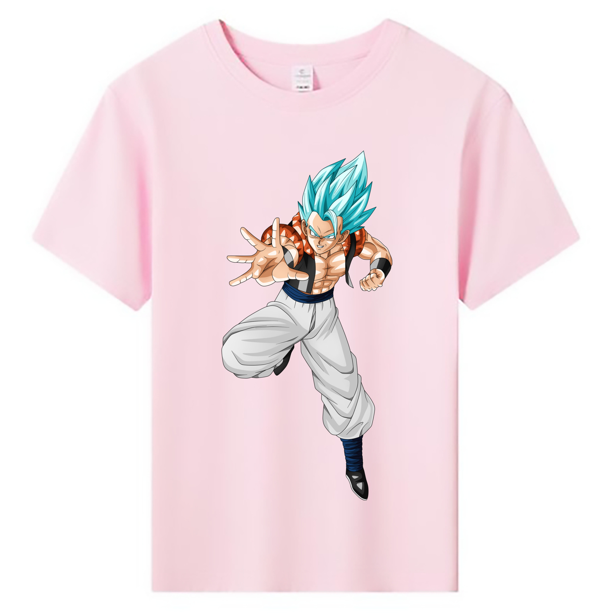 ドラゴンボール ベジータ四世（Bejīta Yonsei）DRAGON BALL Vegeta IV 綿100％キッズTシャツ（フロントプリント）