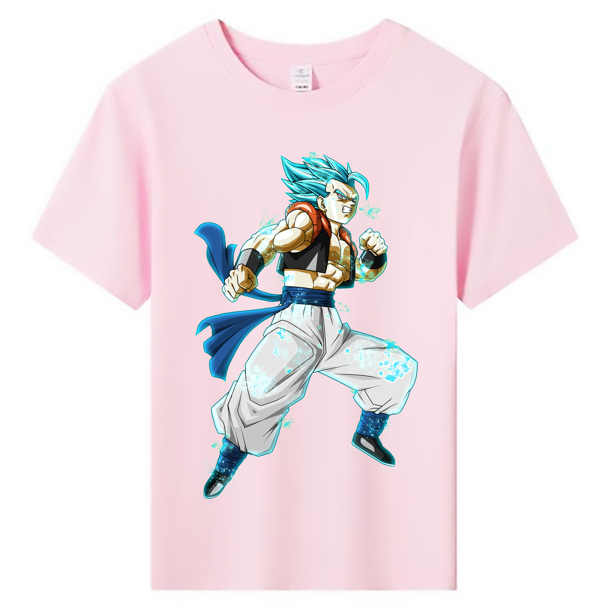 （画像用） ドラゴンボール ベジータ四世（Bejīta Yonsei）DRAGON BALL Vegeta IV 綿100％キッズTシャツ（フロントプリント）