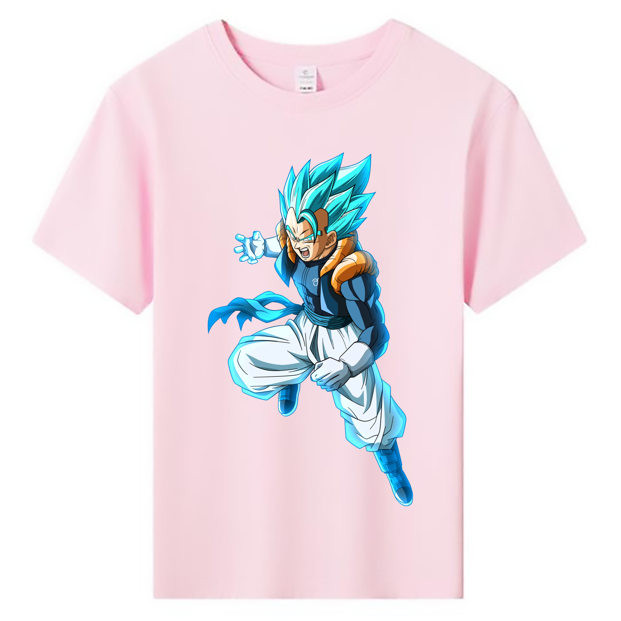 （画像用） ドラゴンボール ベジータ四世（Bejīta Yonsei）DRAGON BALL Vegeta IV 綿100％キッズTシャツ（フロントプリント）