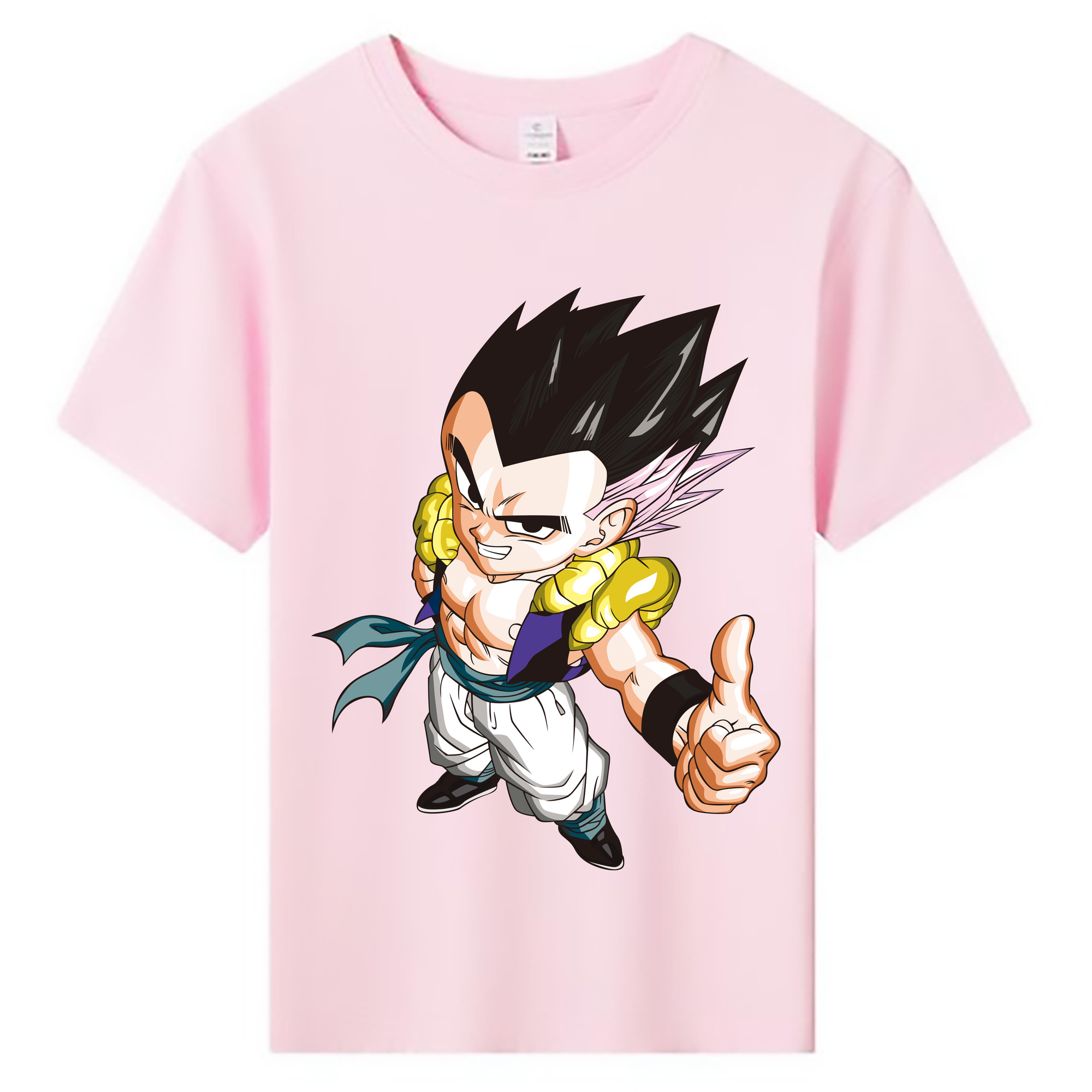 （画像用） ドラゴンボール ベジータ四世（Bejīta Yonsei）DRAGON BALL Vegeta IV 綿100％キッズTシャツ（フロントプリント）