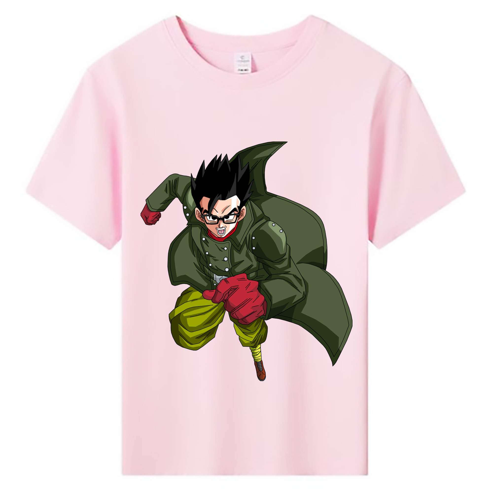 （画像用） ドラゴンボール 孫 悟飯（そんごはん）DRAGON BALL Son Gohan 綿100％キッズTシャツ（フロントプリント）