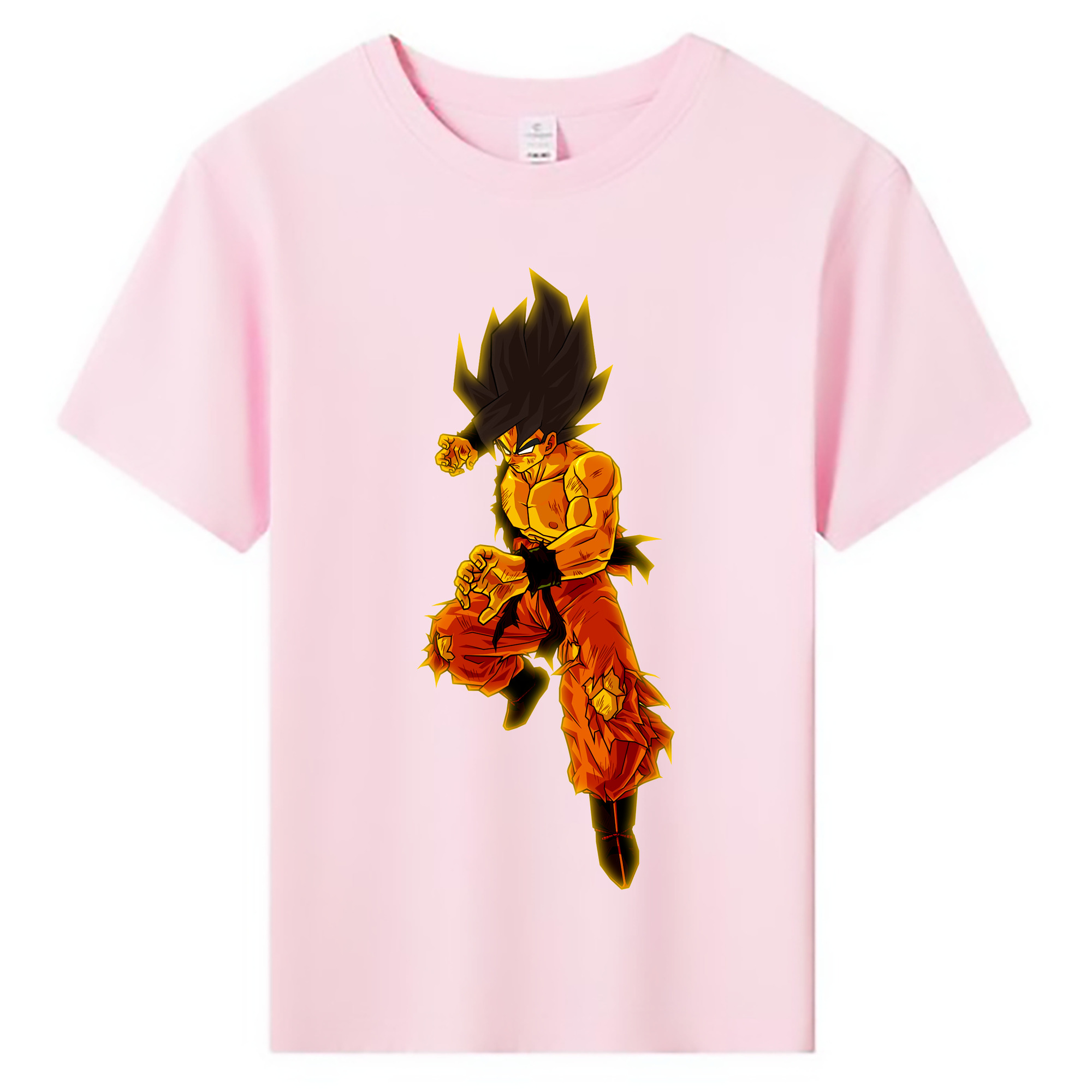 （画像用） ドラゴンボール 孫 悟飯（そんごはん）DRAGON BALL Son Gohan 綿100％キッズTシャツ（フロントプリント）