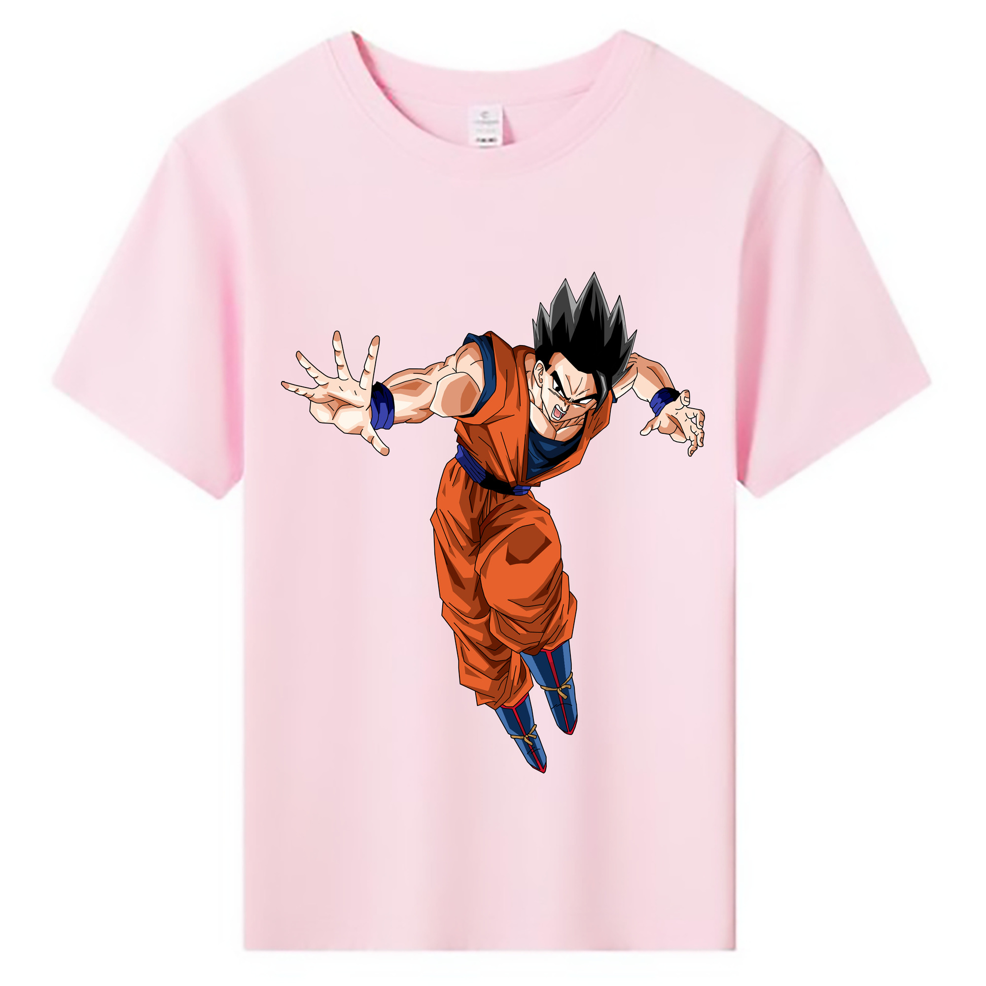 （画像用） ドラゴンボール 孫 悟飯（そんごはん）DRAGON BALL Son Gohan 綿100％キッズTシャツ（フロントプリント）