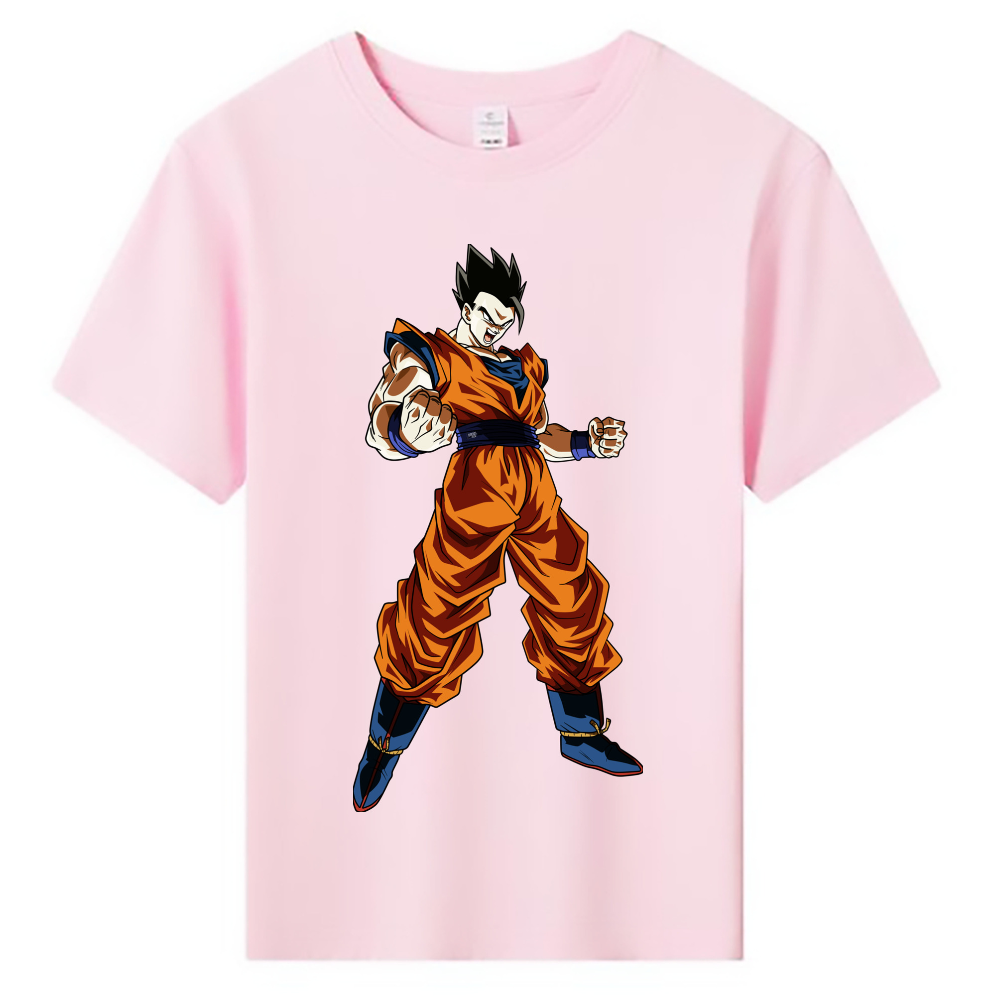 （画像用） ドラゴンボール 孫 悟飯（そんごはん）DRAGON BALL Son Gohan 綿100％キッズTシャツ（フロントプリント）