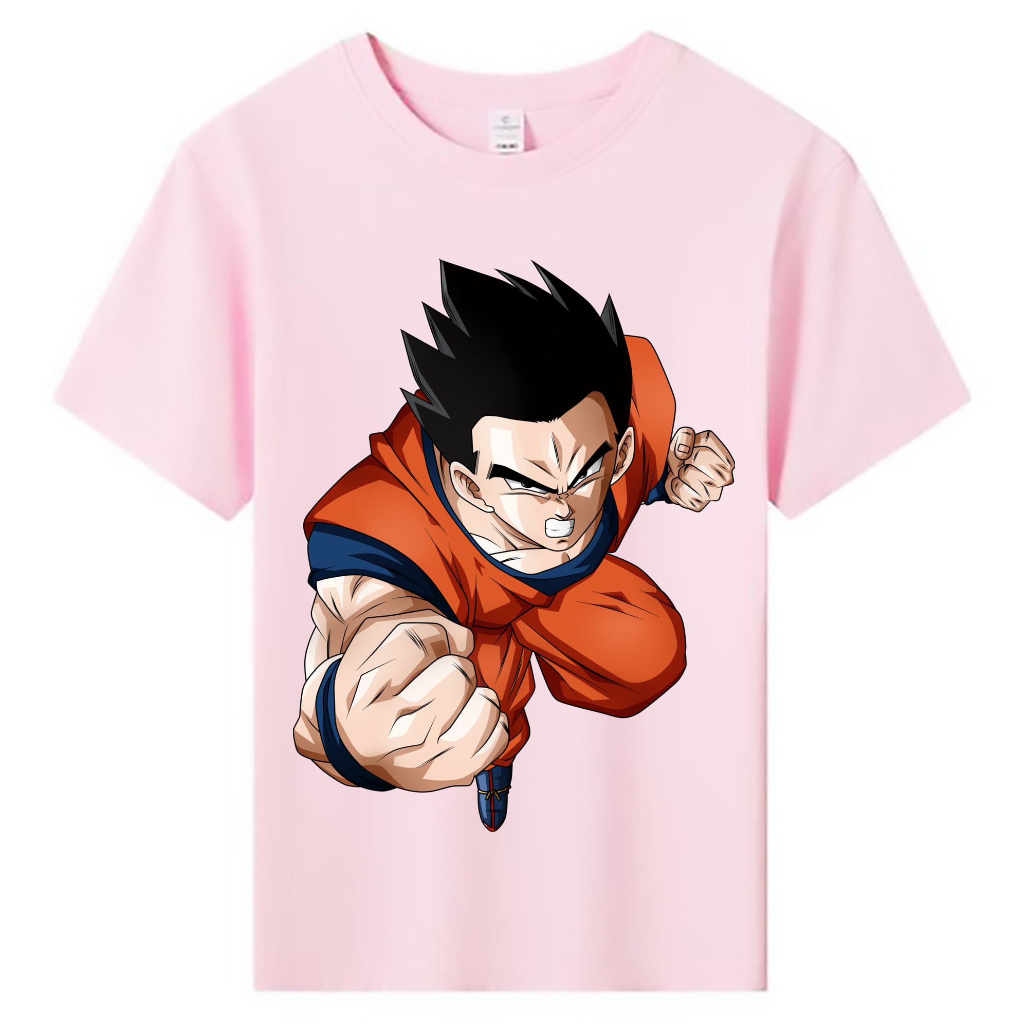 （画像用） ドラゴンボール 孫 悟飯（そんごはん）DRAGON BALL Son Gohan 綿100％キッズTシャツ（フロントプリント）