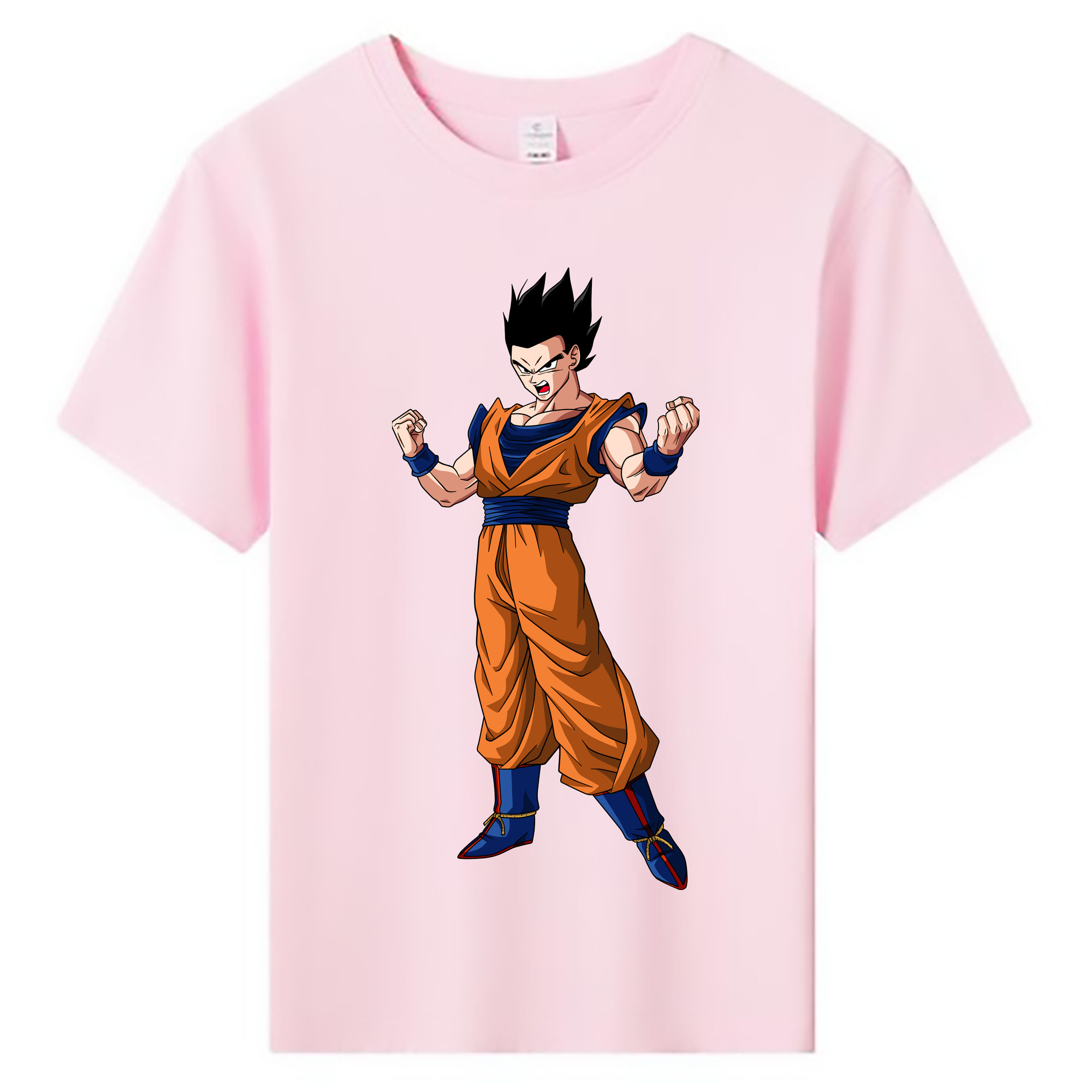 （画像用） ドラゴンボール 孫 悟飯（そんごはん）DRAGON BALL Son Gohan 綿100％キッズTシャツ（フロントプリント）