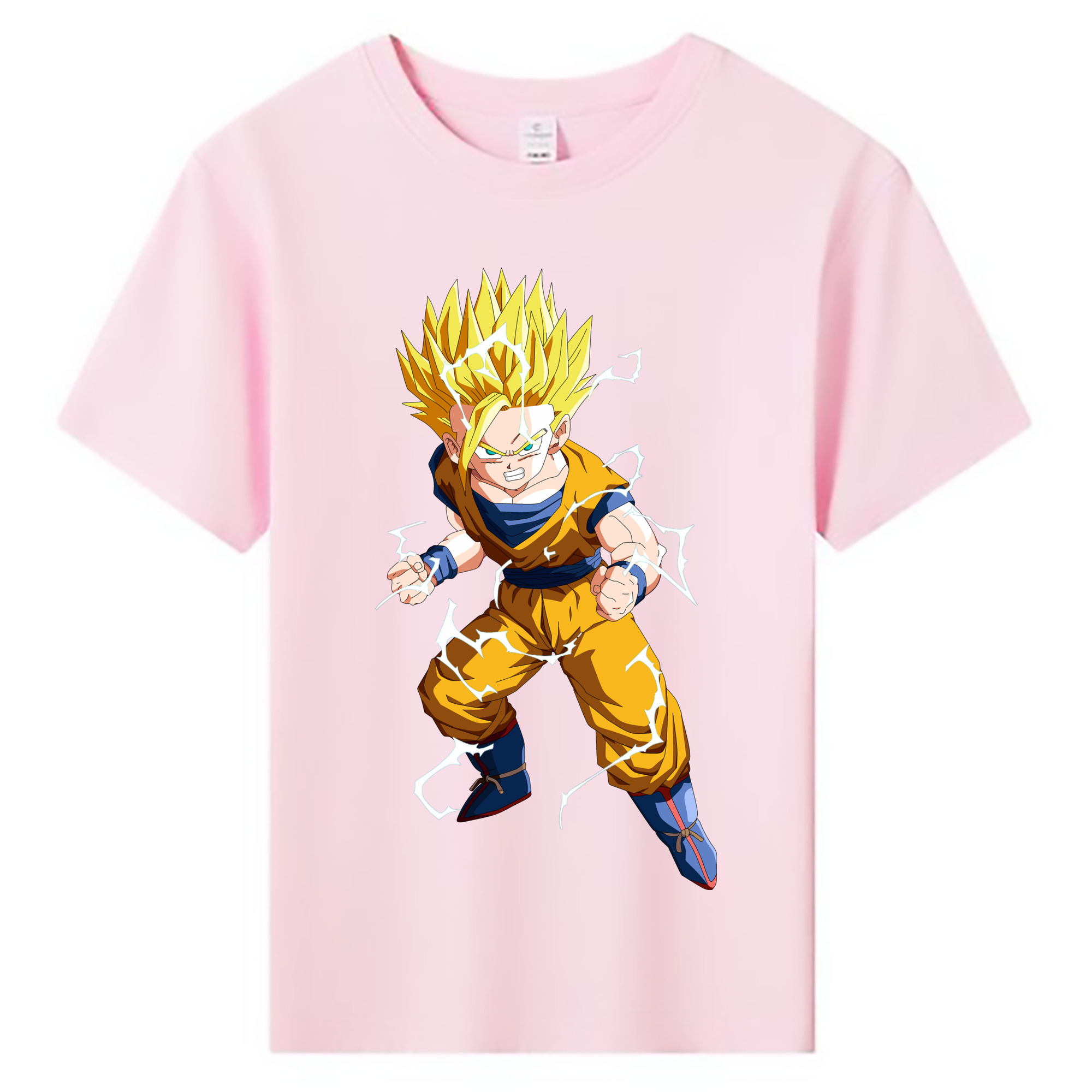（画像用） ドラゴンボール 孫 悟飯（そんごはん）DRAGON BALL Son Gohan 綿100％キッズTシャツ（フロントプリント）