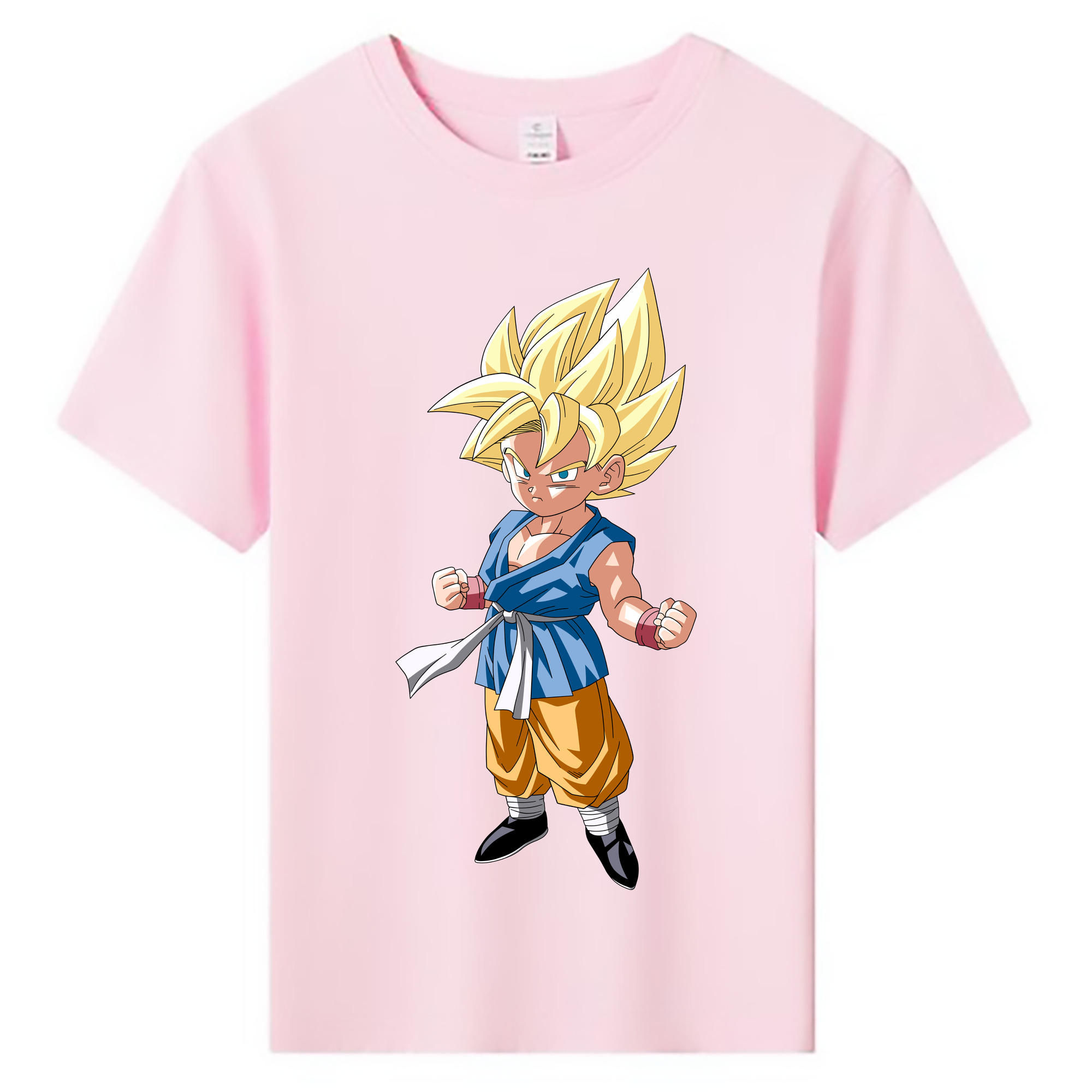 （画像用） ドラゴンボール 孫 悟飯（そんごはん）DRAGON BALL Son Gohan 綿100％キッズTシャツ（フロントプリント）