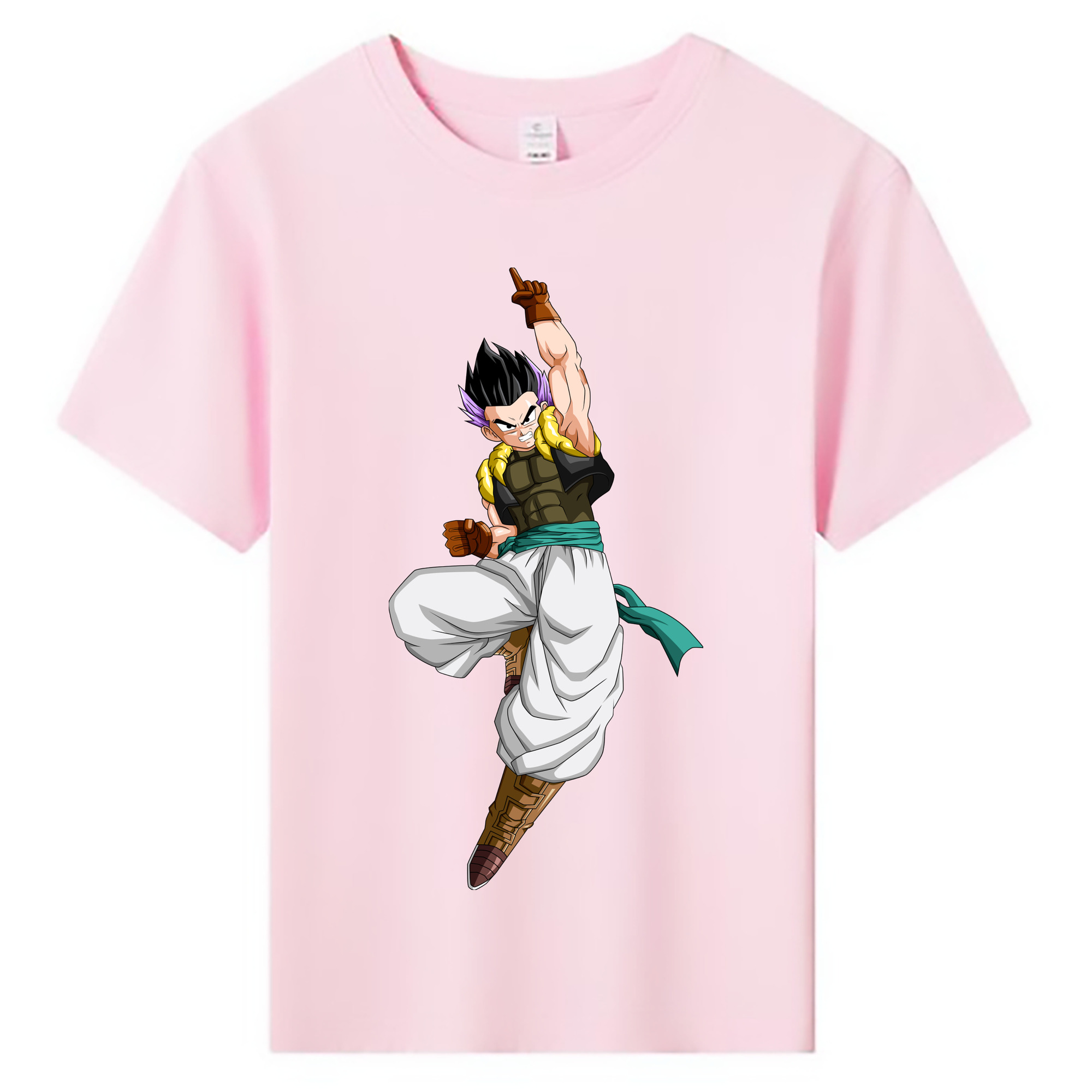 （画像用） ドラゴンボール 孫 悟飯（そんごはん）DRAGON BALL Son Gohan 綿100％キッズTシャツ（フロントプリント）