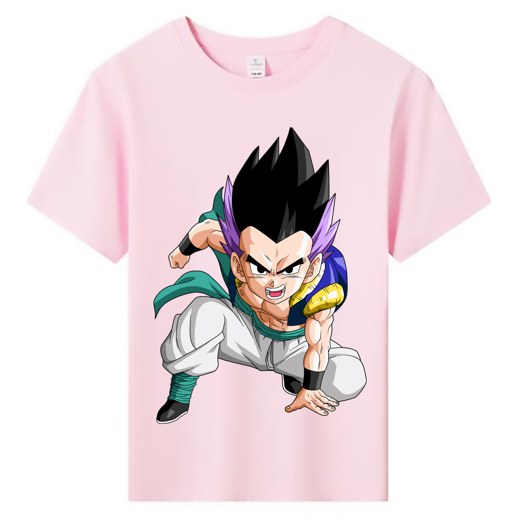 （画像用） ドラゴンボール 孫 悟飯（そんごはん）DRAGON BALL Son Gohan 綿100％キッズTシャツ（フロントプリント）