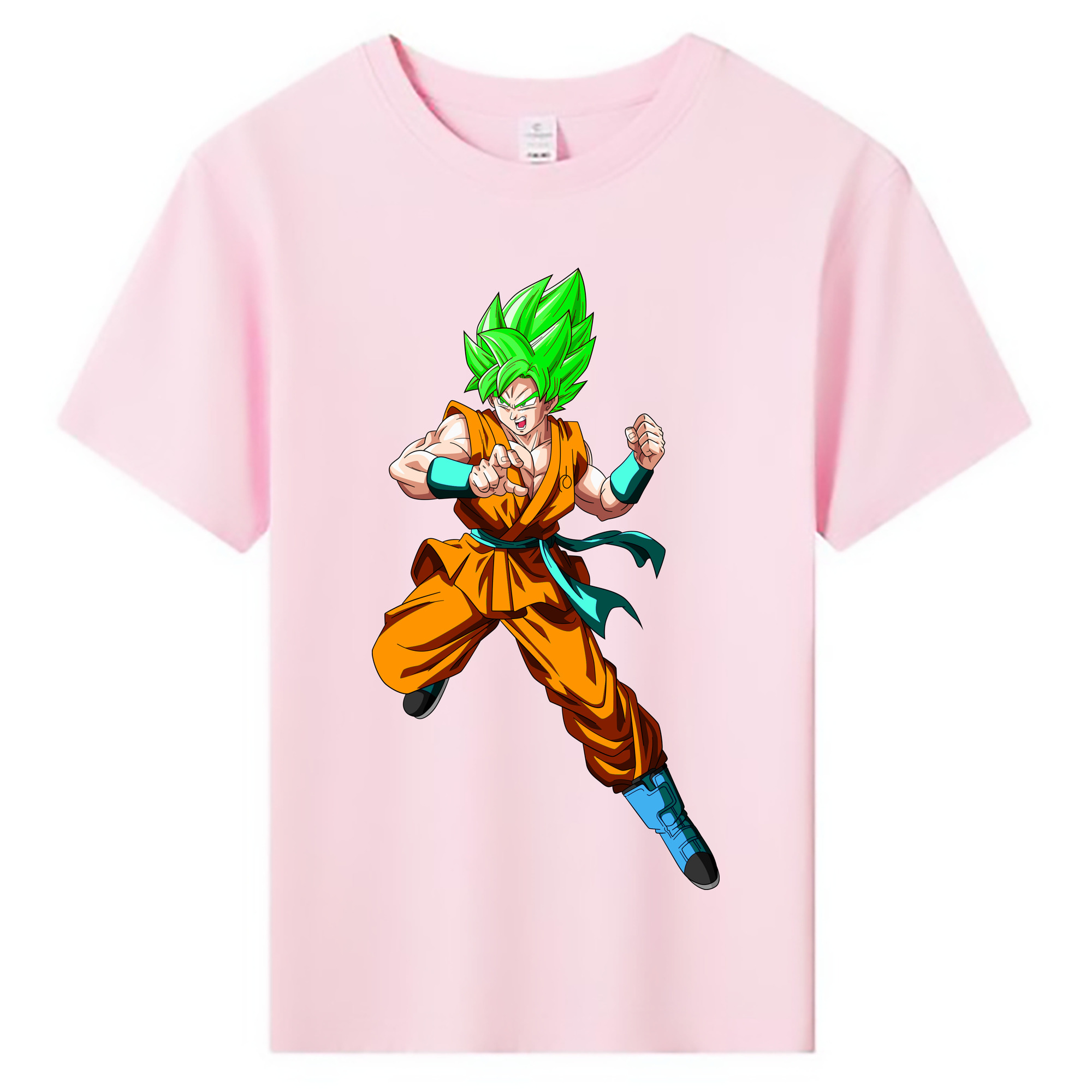 （画像用） ドラゴンボール 孫 悟飯（そんごはん）DRAGON BALL Son Gohan 綿100％キッズTシャツ（フロントプリント）