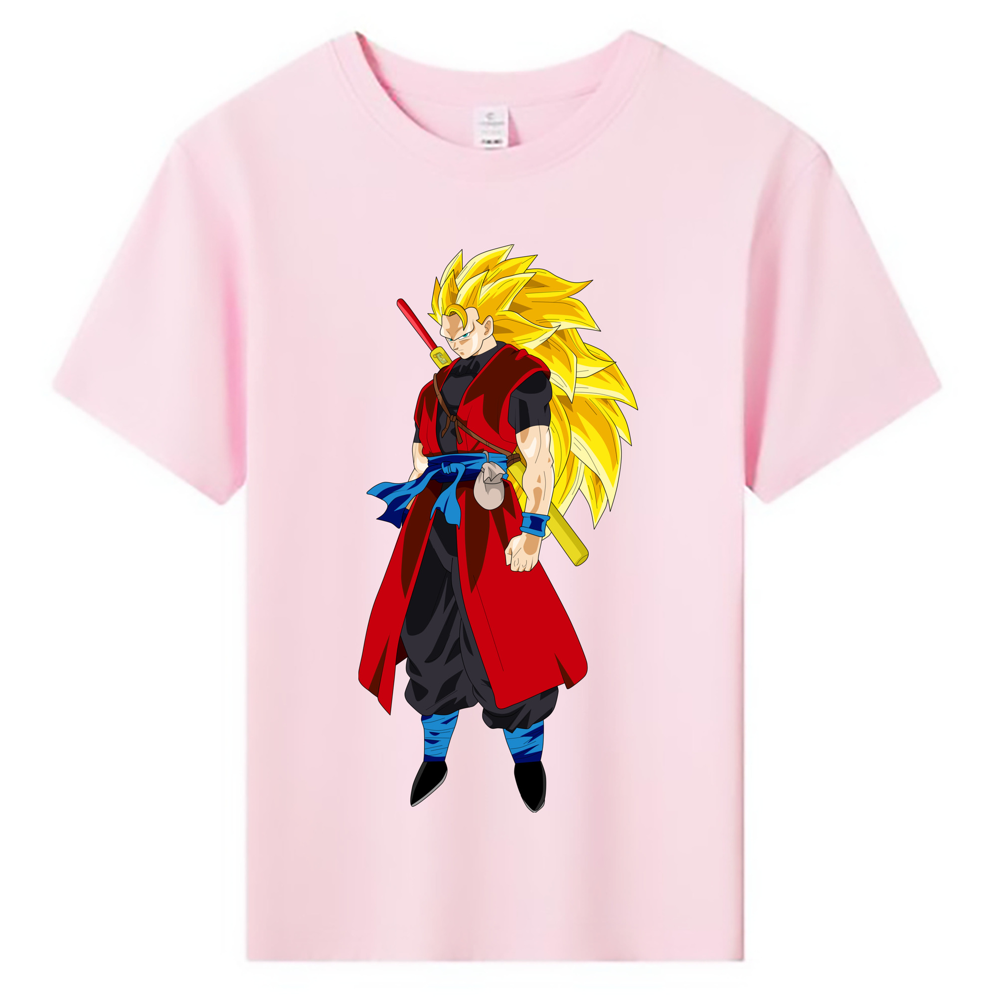 （画像用） ドラゴンボール トランクス（Torankusu）DRAGON BALL Trunks 綿100％キッズTシャツ（フロントプリント）