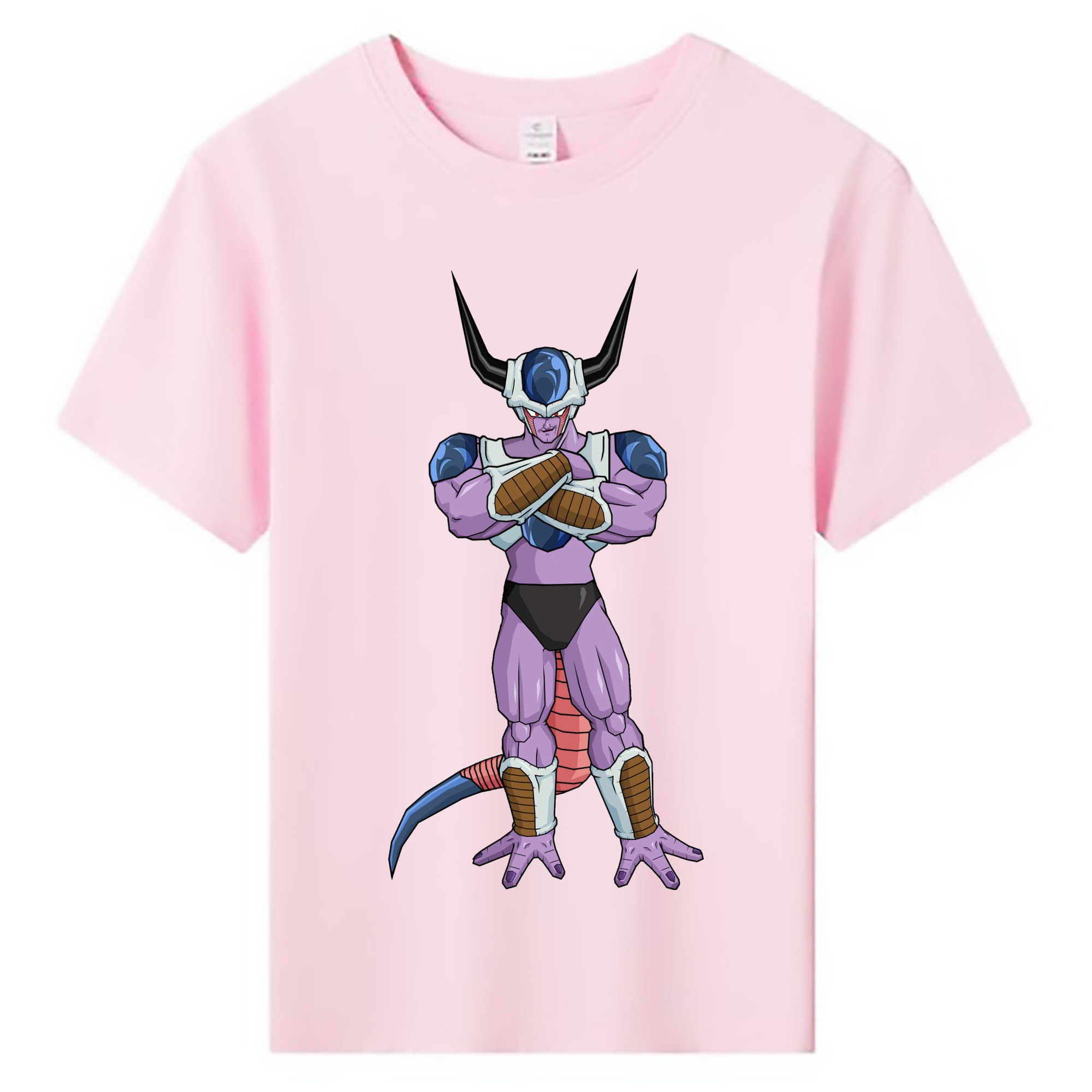 （画像用） ドラゴンボール フリーザ DRAGON BALL Frieza 綿100％キッズTシャツ（フロントプリント）