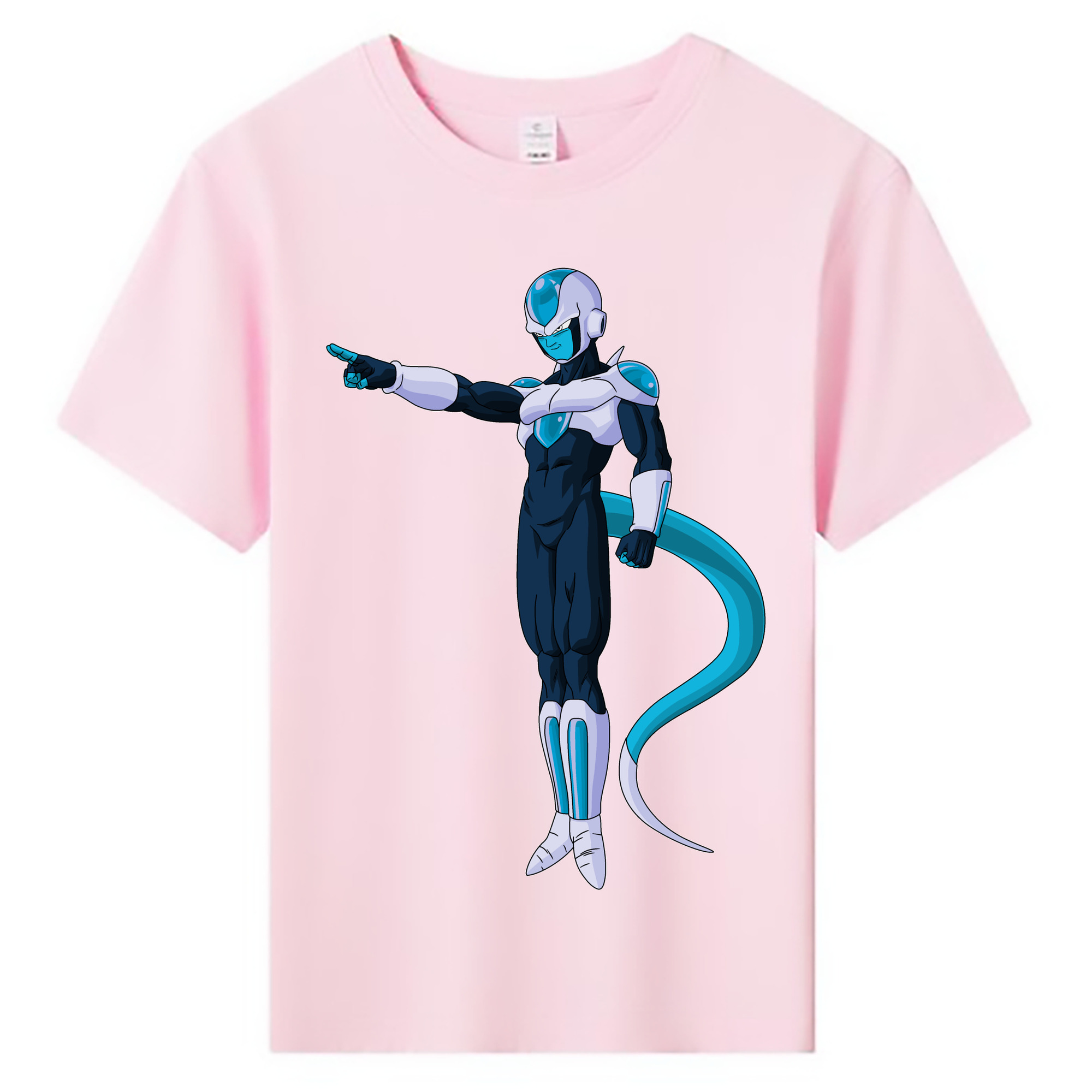（画像用） ドラゴンボール フリーザ DRAGON BALL Frieza 綿100％キッズTシャツ（フロントプリント）