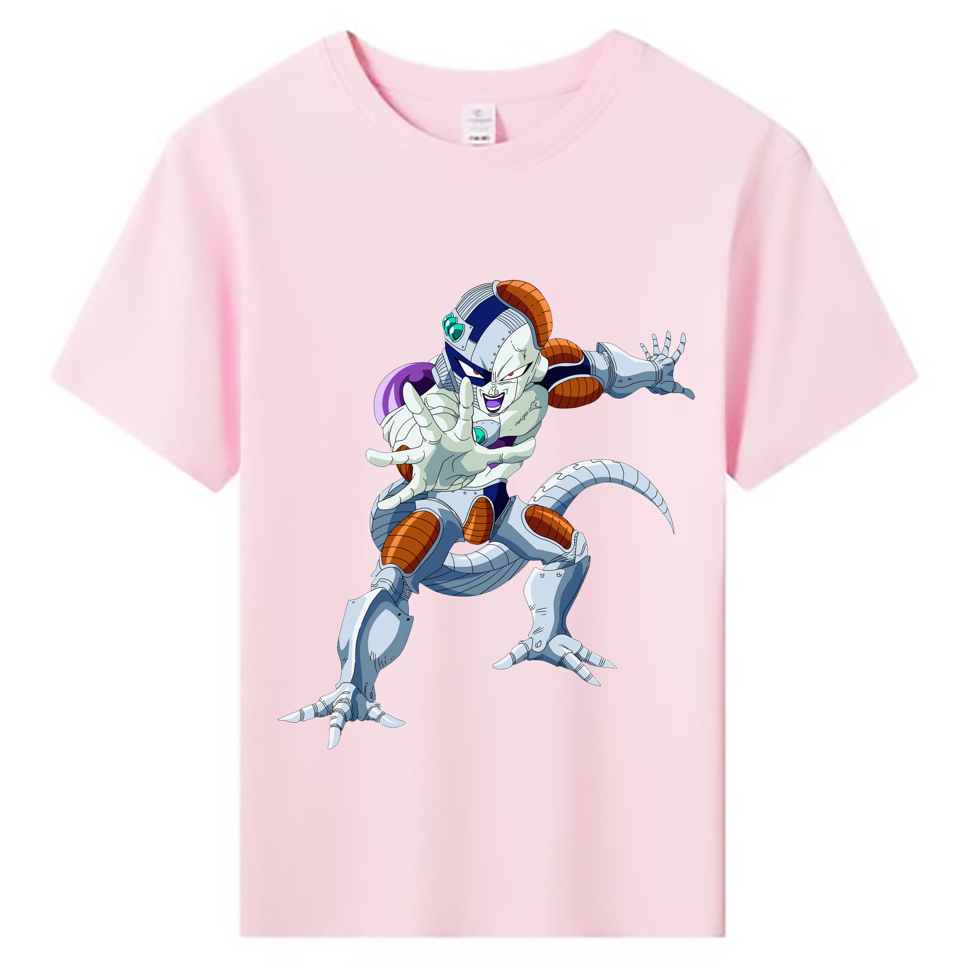 （画像用） ドラゴンボール フリーザ DRAGON BALL Frieza 綿100％キッズTシャツ（フロントプリント）
