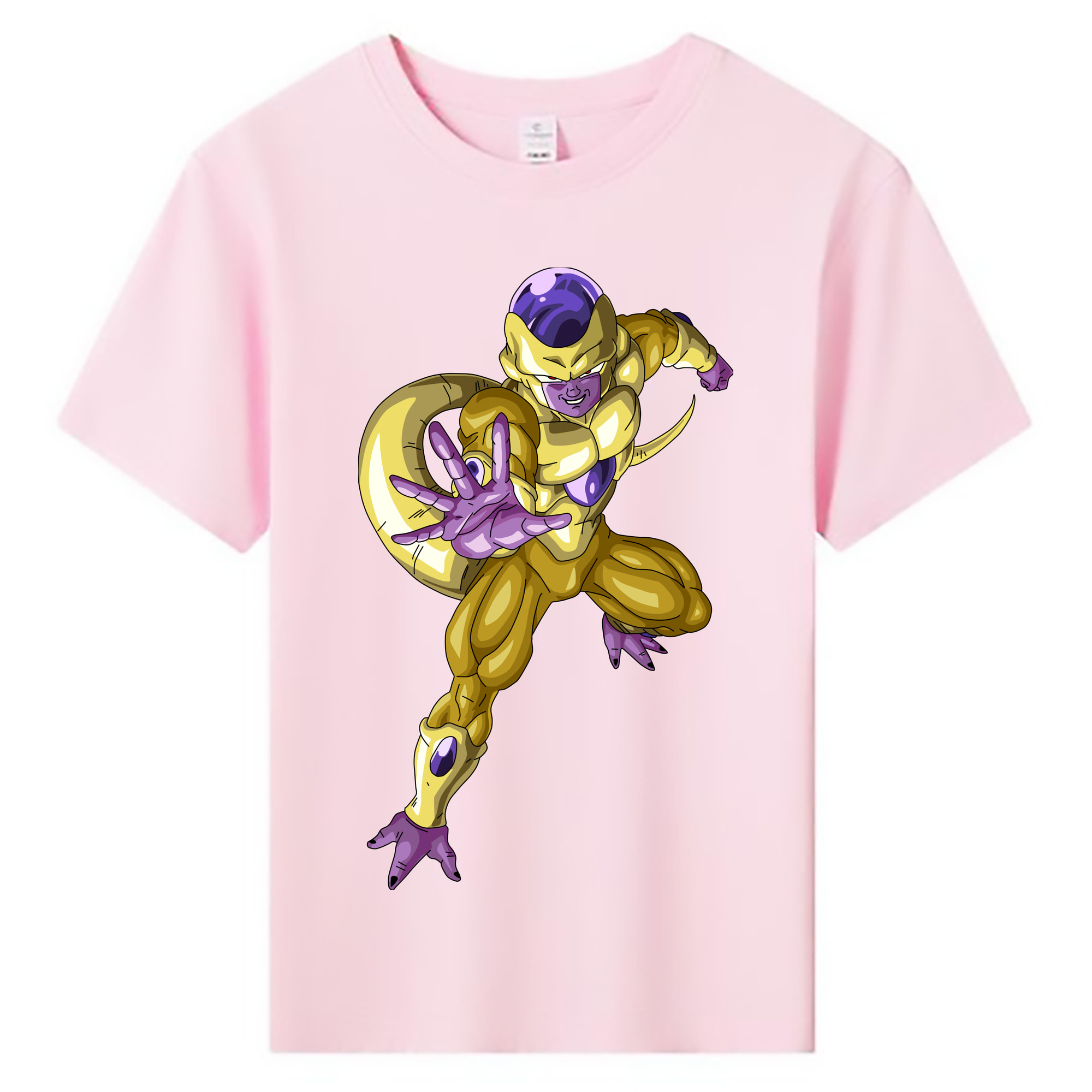 （画像用） ドラゴンボール フリーザ DRAGON BALL Frieza 綿100％キッズTシャツ（フロントプリント）