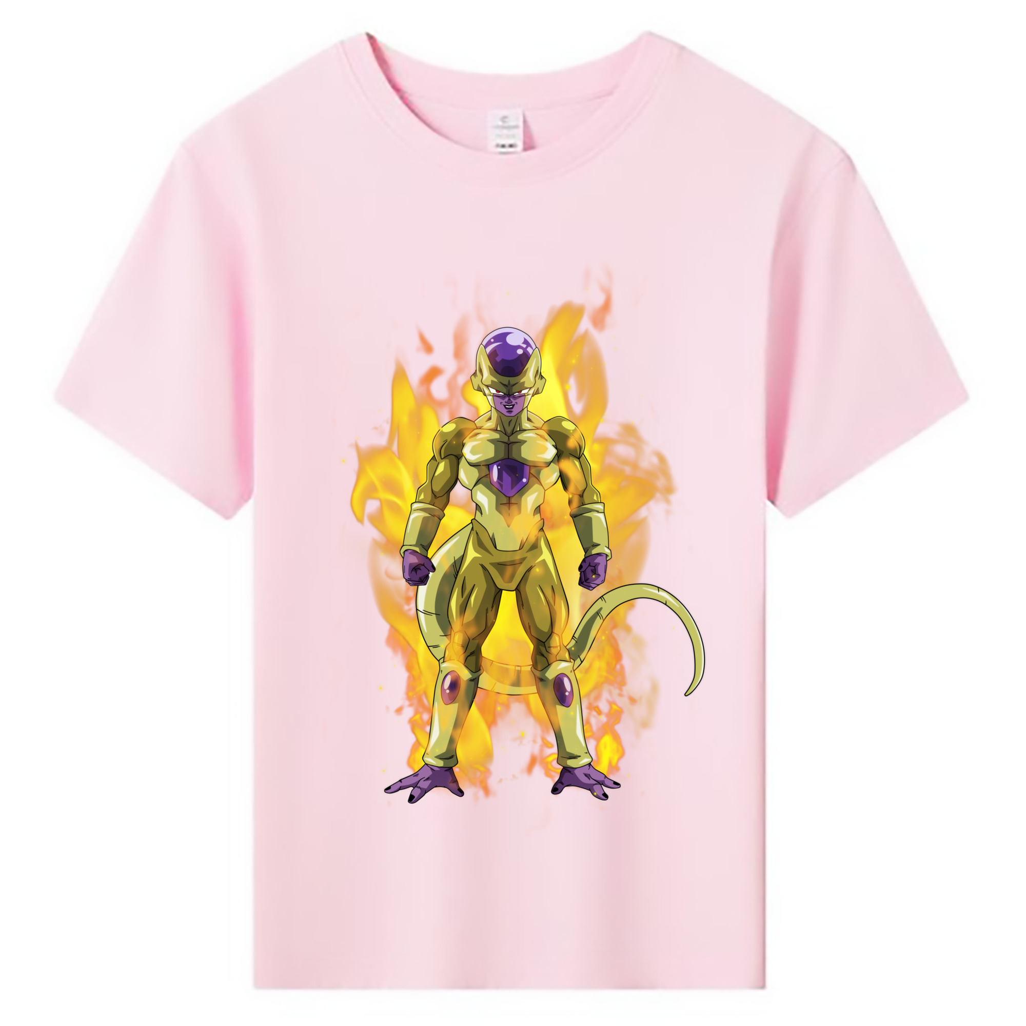 （画像用） ドラゴンボール フリーザ DRAGON BALL Frieza 綿100％キッズTシャツ（フロントプリント）