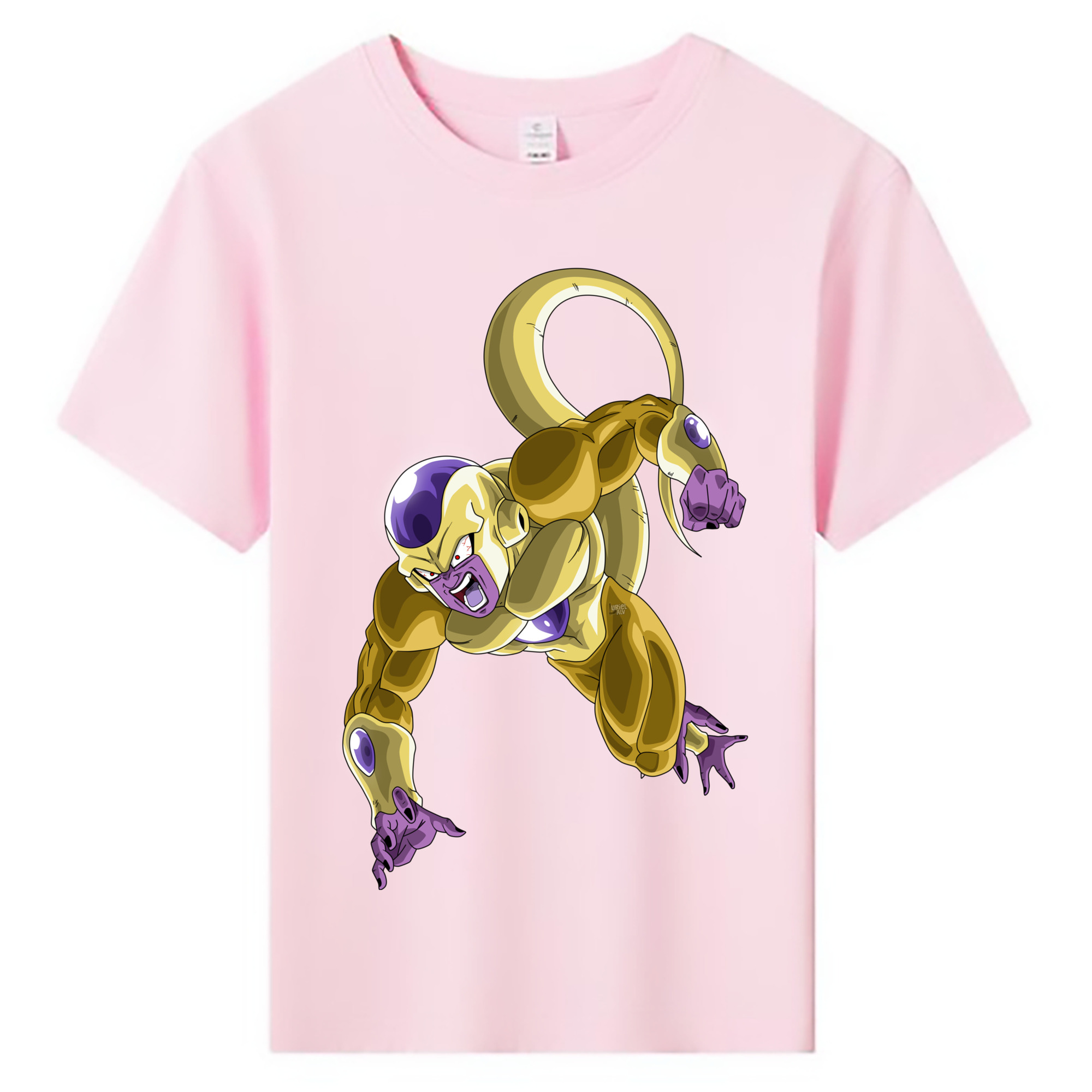 （画像用） ドラゴンボール フリーザ DRAGON BALL Frieza 綿100％キッズTシャツ（フロントプリント）