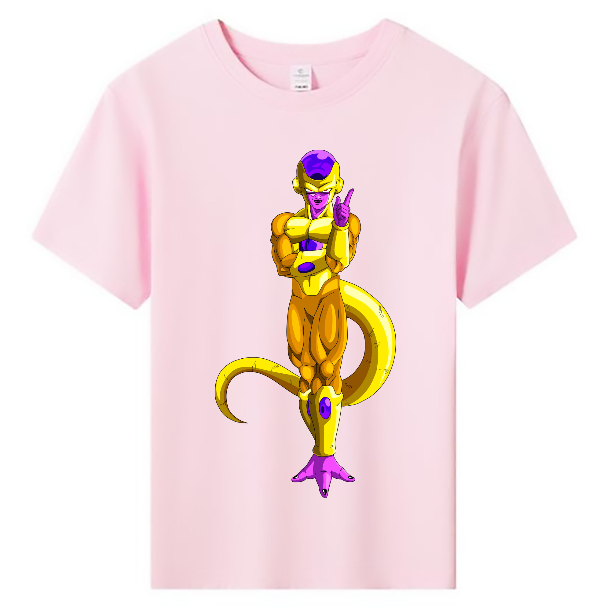 （画像用） ドラゴンボール フリーザ DRAGON BALL Frieza 綿100％キッズTシャツ（フロントプリント）