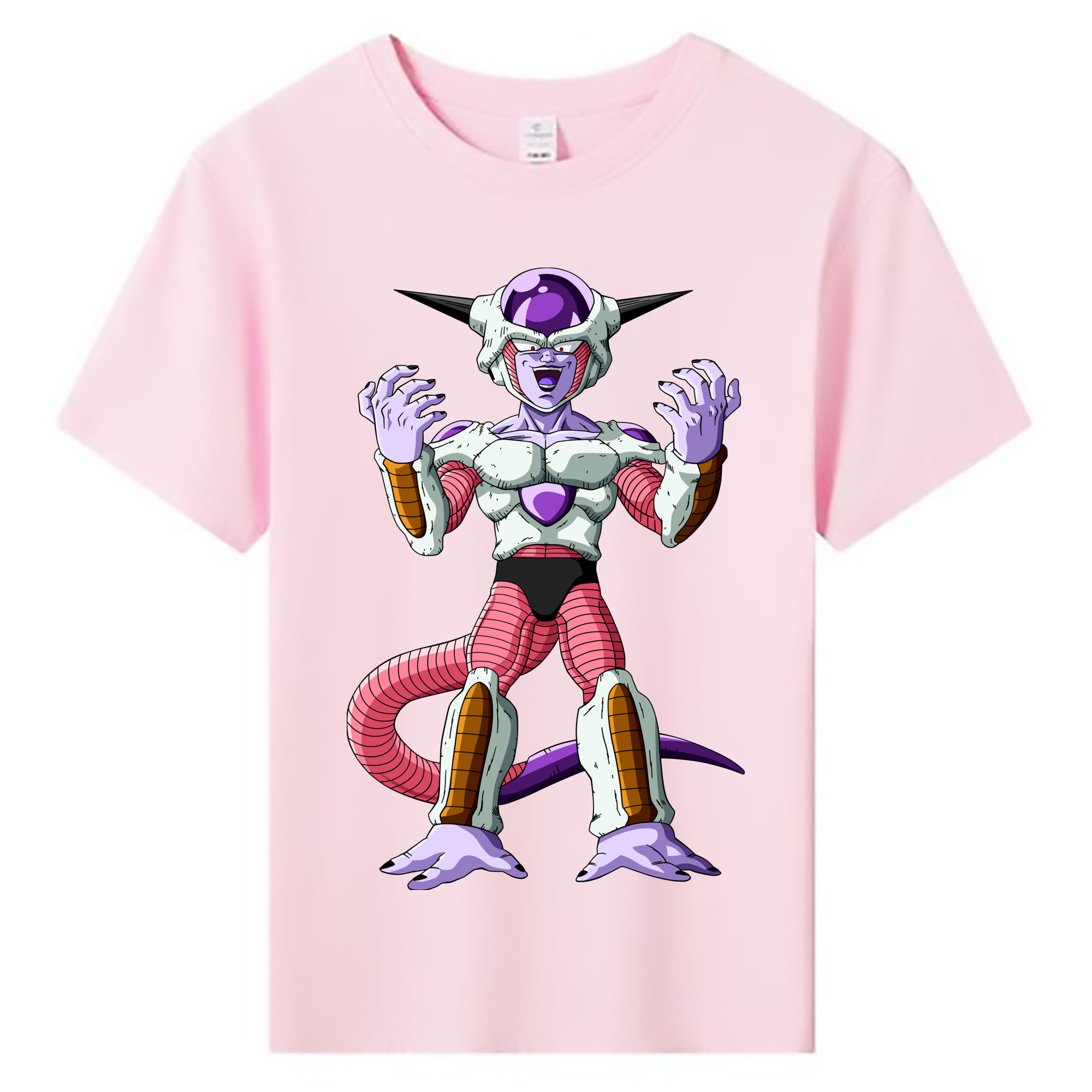 （画像用） ドラゴンボール フリーザ DRAGON BALL Frieza 綿100％キッズTシャツ（フロントプリント）