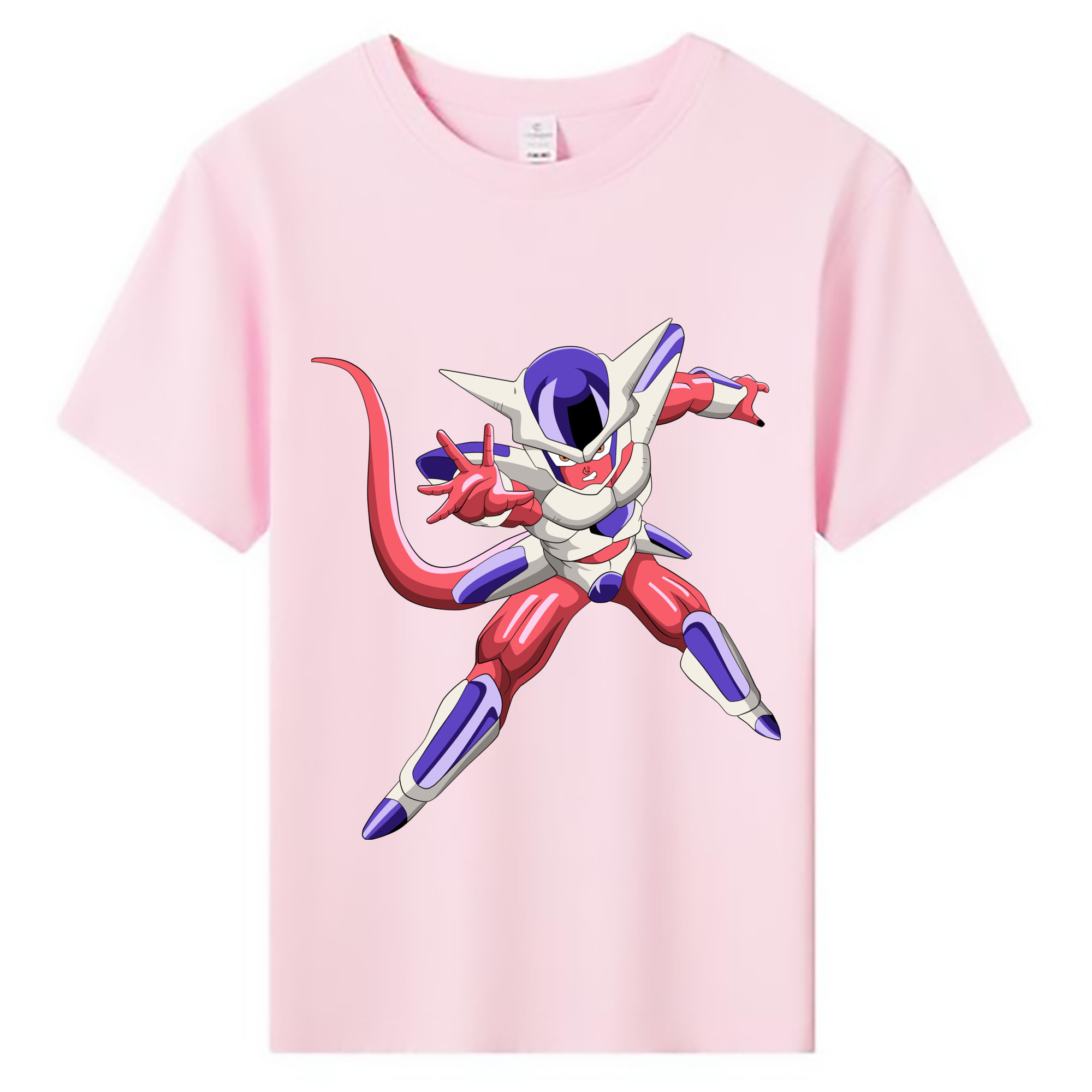 （画像用） ドラゴンボール フリーザ DRAGON BALL Frieza 綿100％キッズTシャツ（フロントプリント）