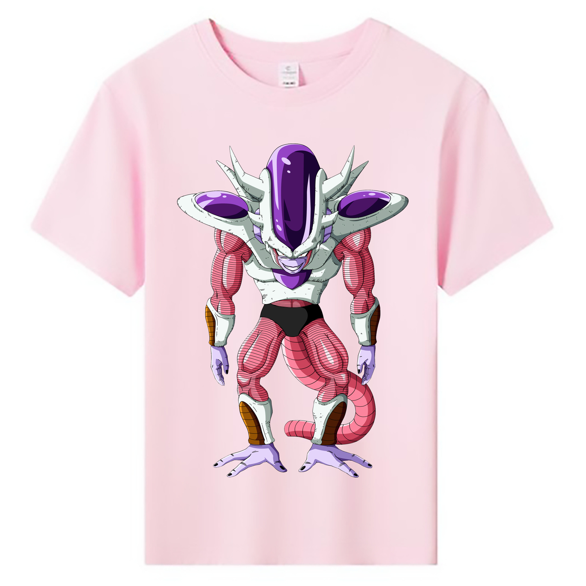 （画像用） ドラゴンボール フリーザ DRAGON BALL Frieza 綿100％キッズTシャツ（フロントプリント）