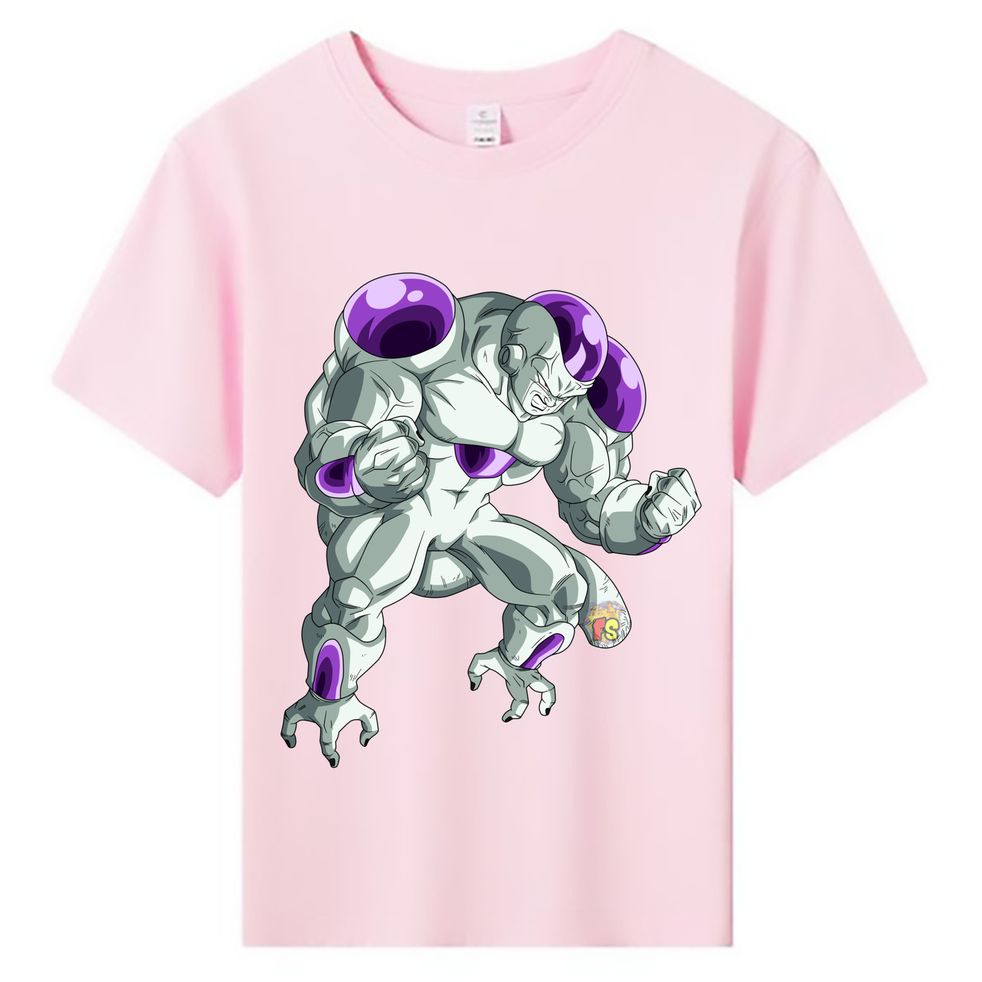（画像用） ドラゴンボール フリーザ DRAGON BALL Frieza 綿100％キッズTシャツ（フロントプリント）