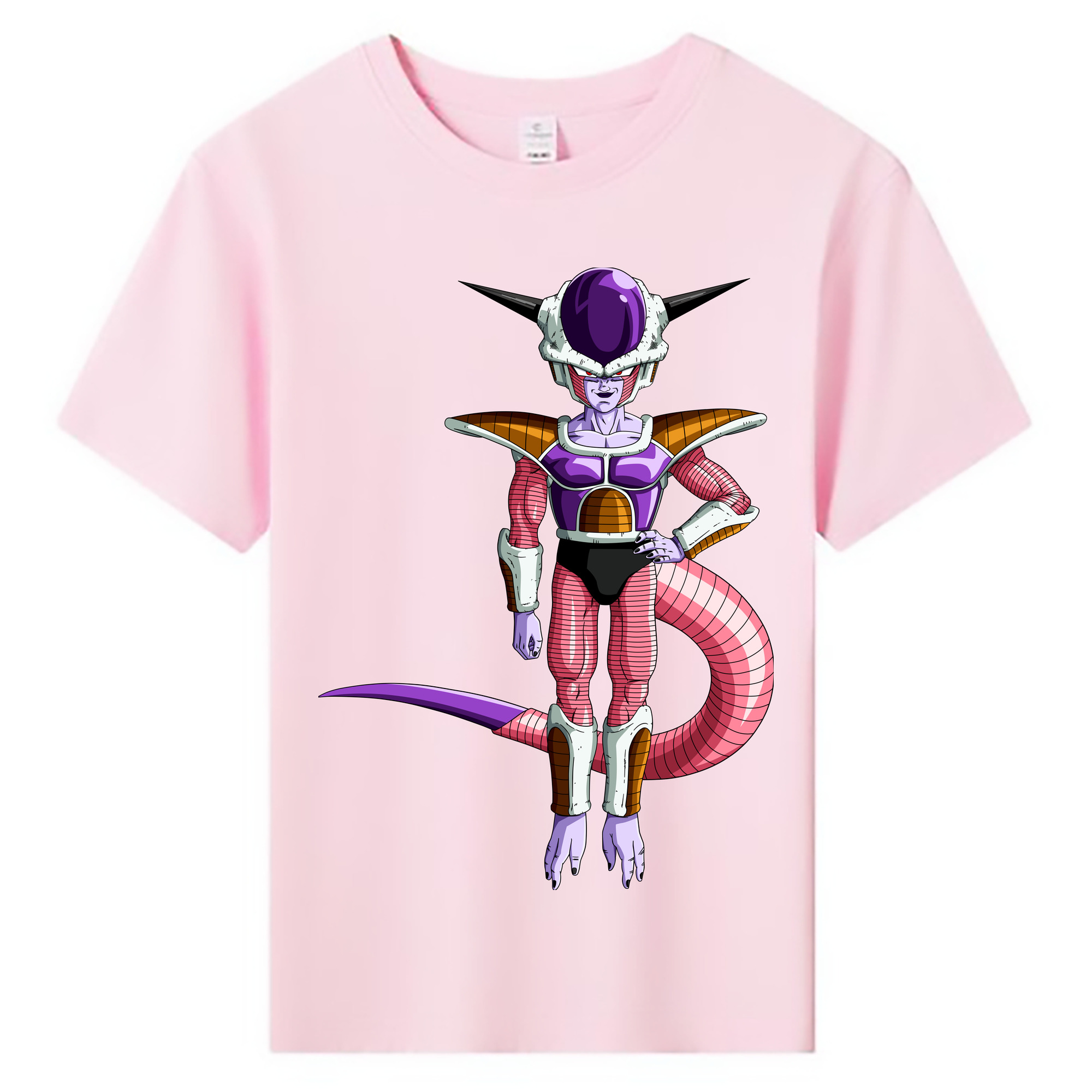 （画像用） ドラゴンボール フリーザ DRAGON BALL Frieza 綿100％キッズTシャツ（フロントプリント）