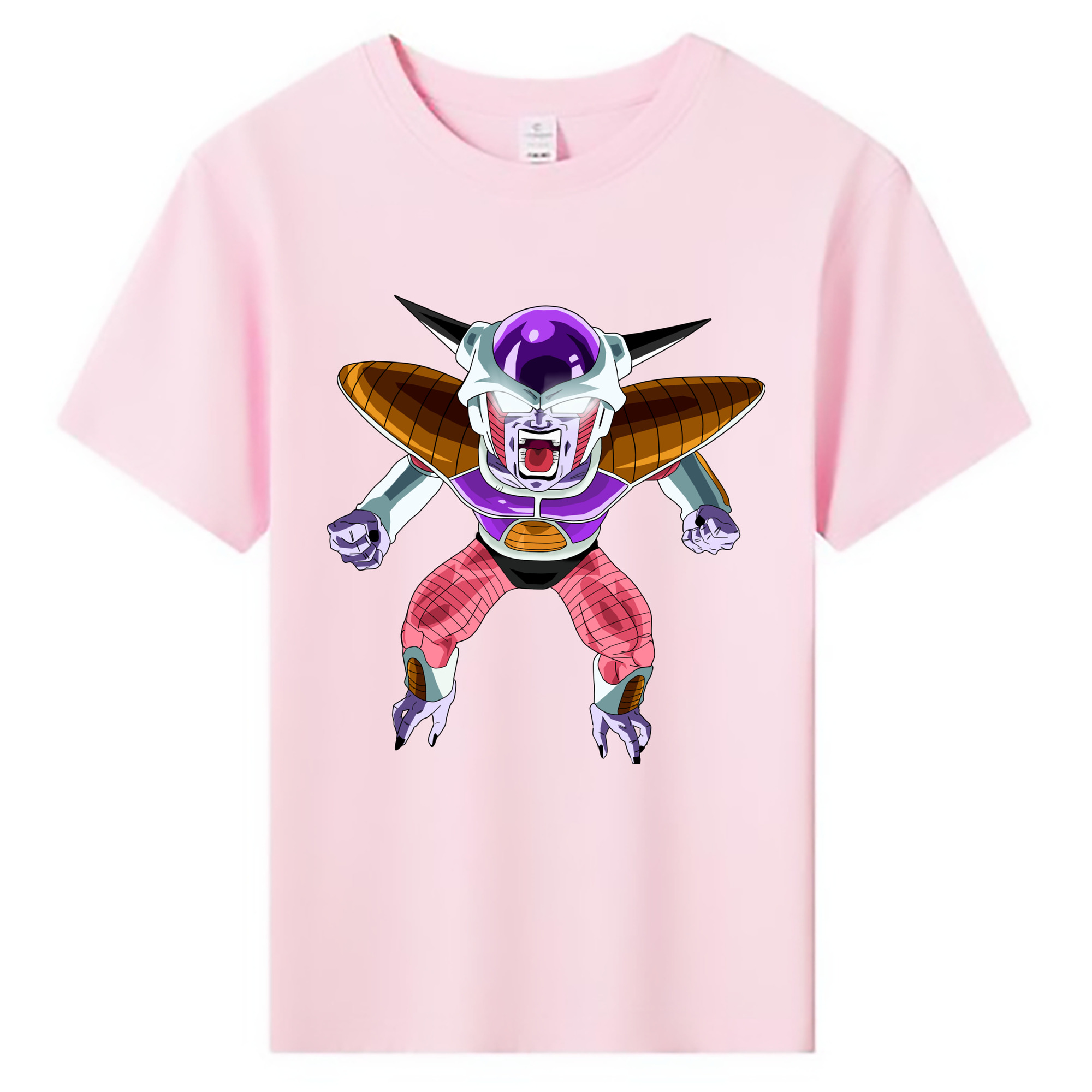 （画像用） ドラゴンボール フリーザ DRAGON BALL Frieza 綿100％キッズTシャツ（フロントプリント）