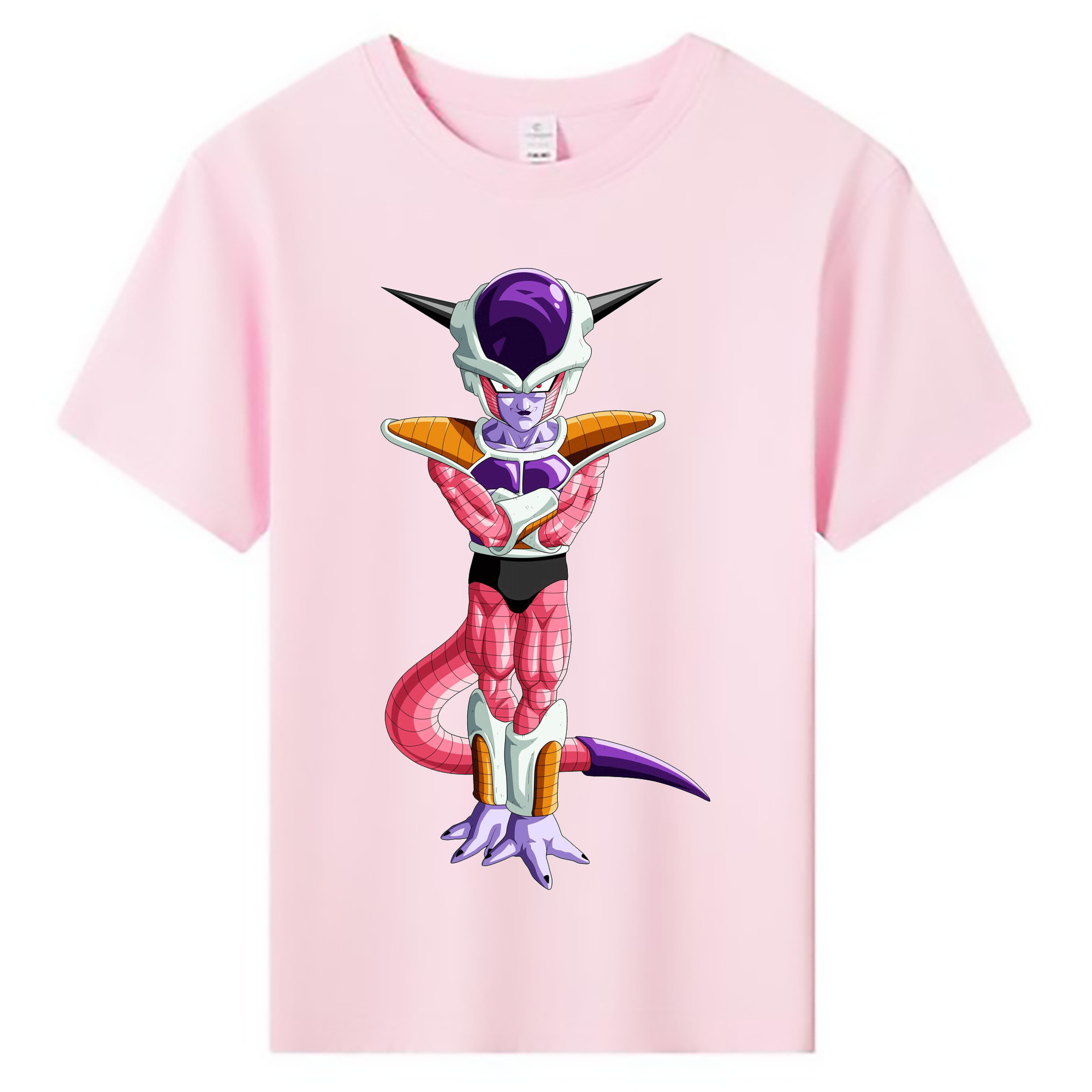 （画像用） ドラゴンボール フリーザ DRAGON BALL Frieza 綿100％キッズTシャツ（フロントプリント）