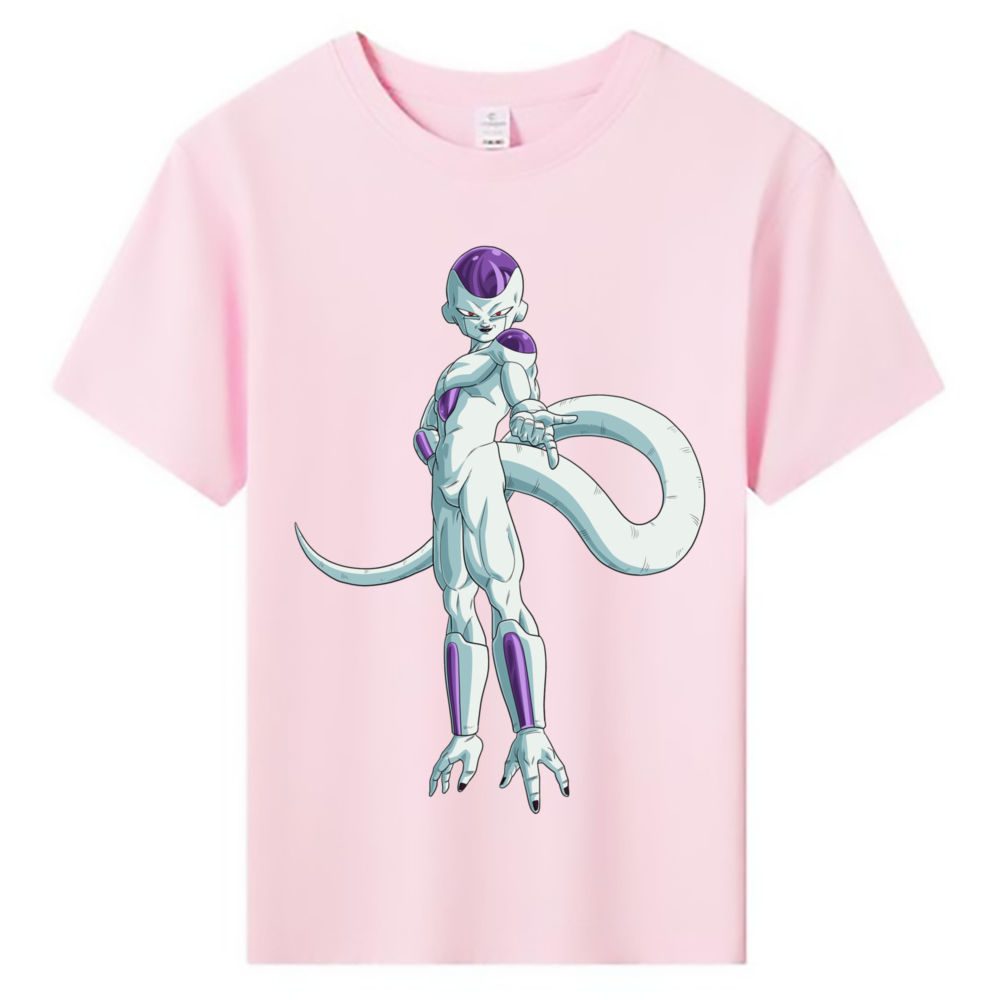 （画像用） ドラゴンボール フリーザ DRAGON BALL Frieza 綿100％キッズTシャツ（フロントプリント）