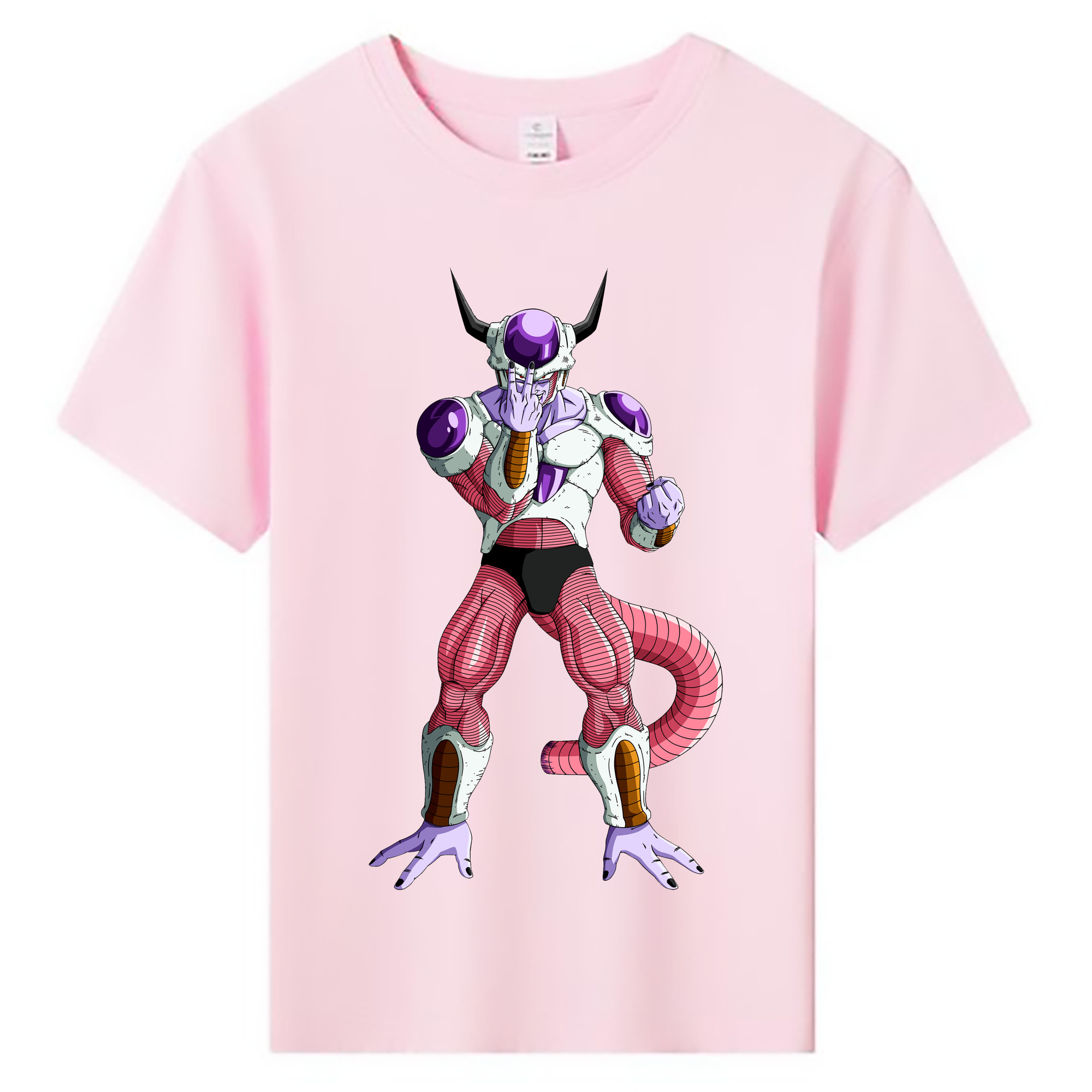 （画像用） ドラゴンボール フリーザ DRAGON BALL Frieza 綿100％キッズTシャツ（フロントプリント）