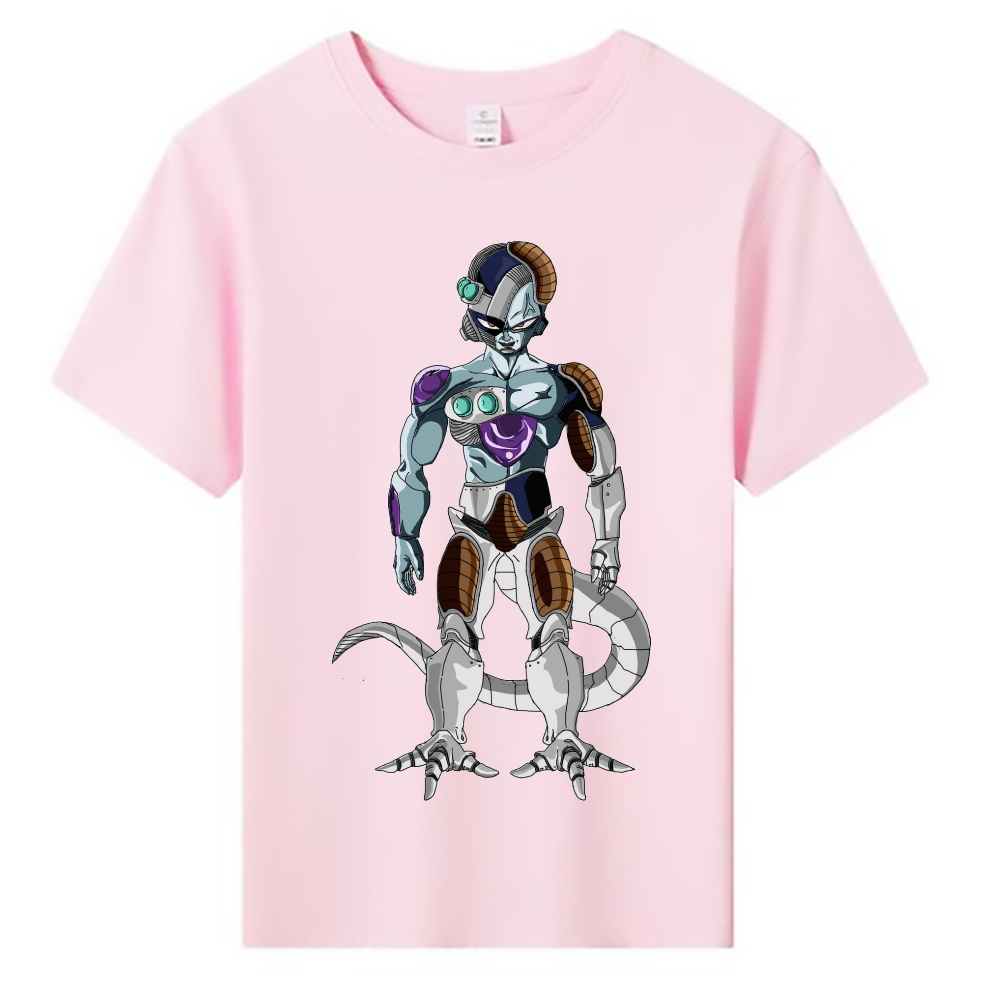 （画像用） ドラゴンボール クウラ DRAGON BALL Cooler Coora 綿100％キッズTシャツ（フロントプリント）