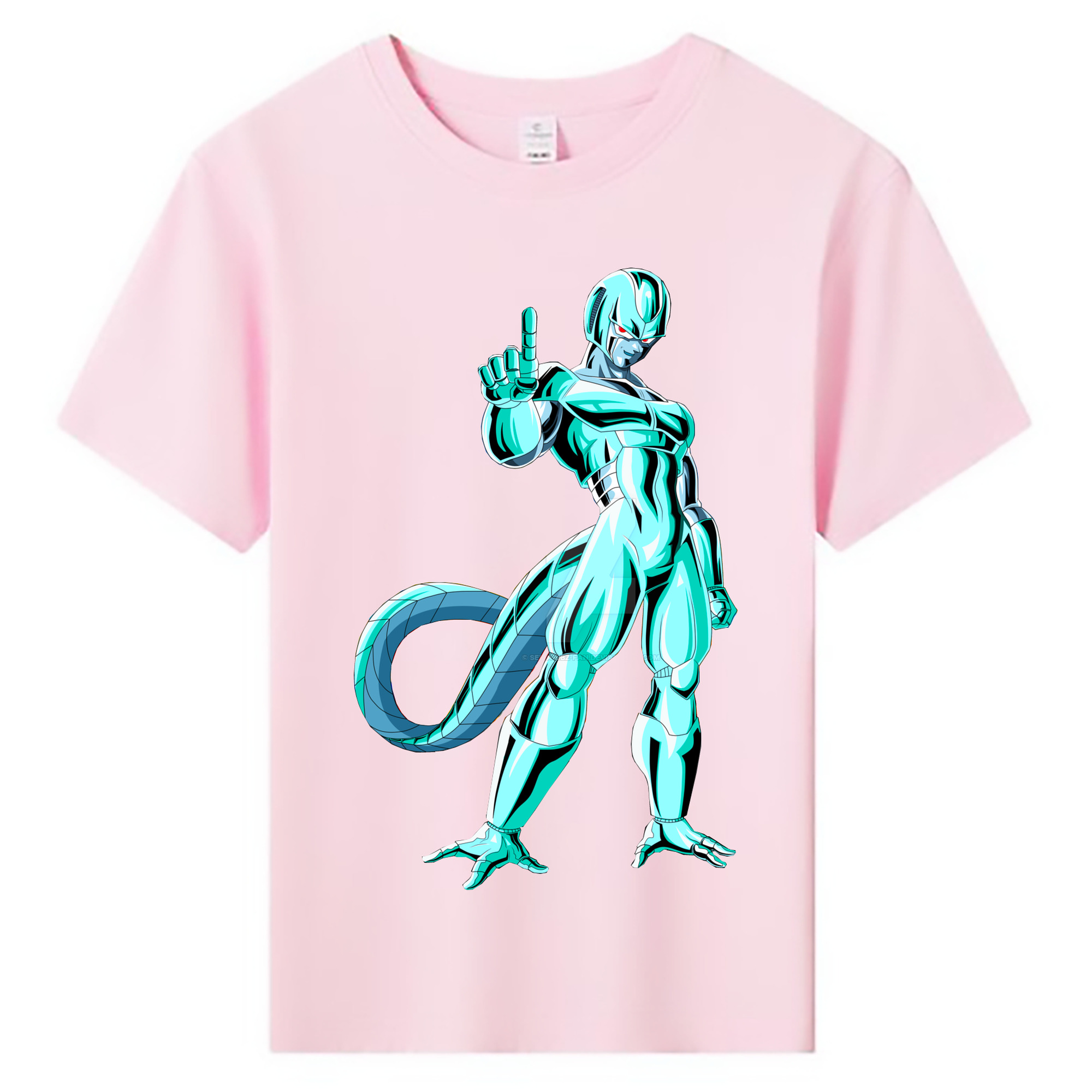 （画像用） ドラゴンボール クウラ DRAGON BALL Cooler Coora 綿100％キッズTシャツ（フロントプリント）