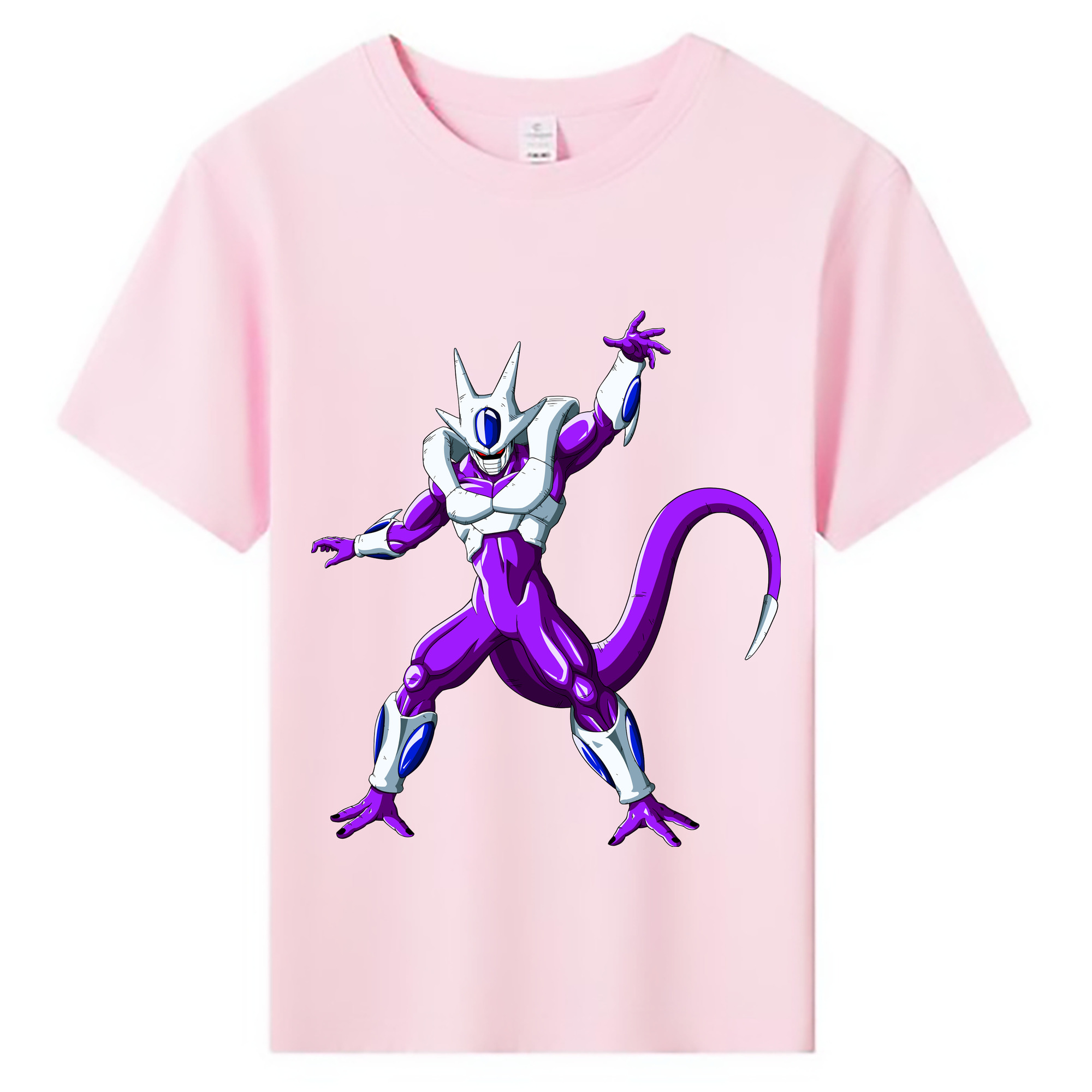 （画像用） ドラゴンボール クウラ DRAGON BALL Cooler Coora 綿100％キッズTシャツ（フロントプリント）