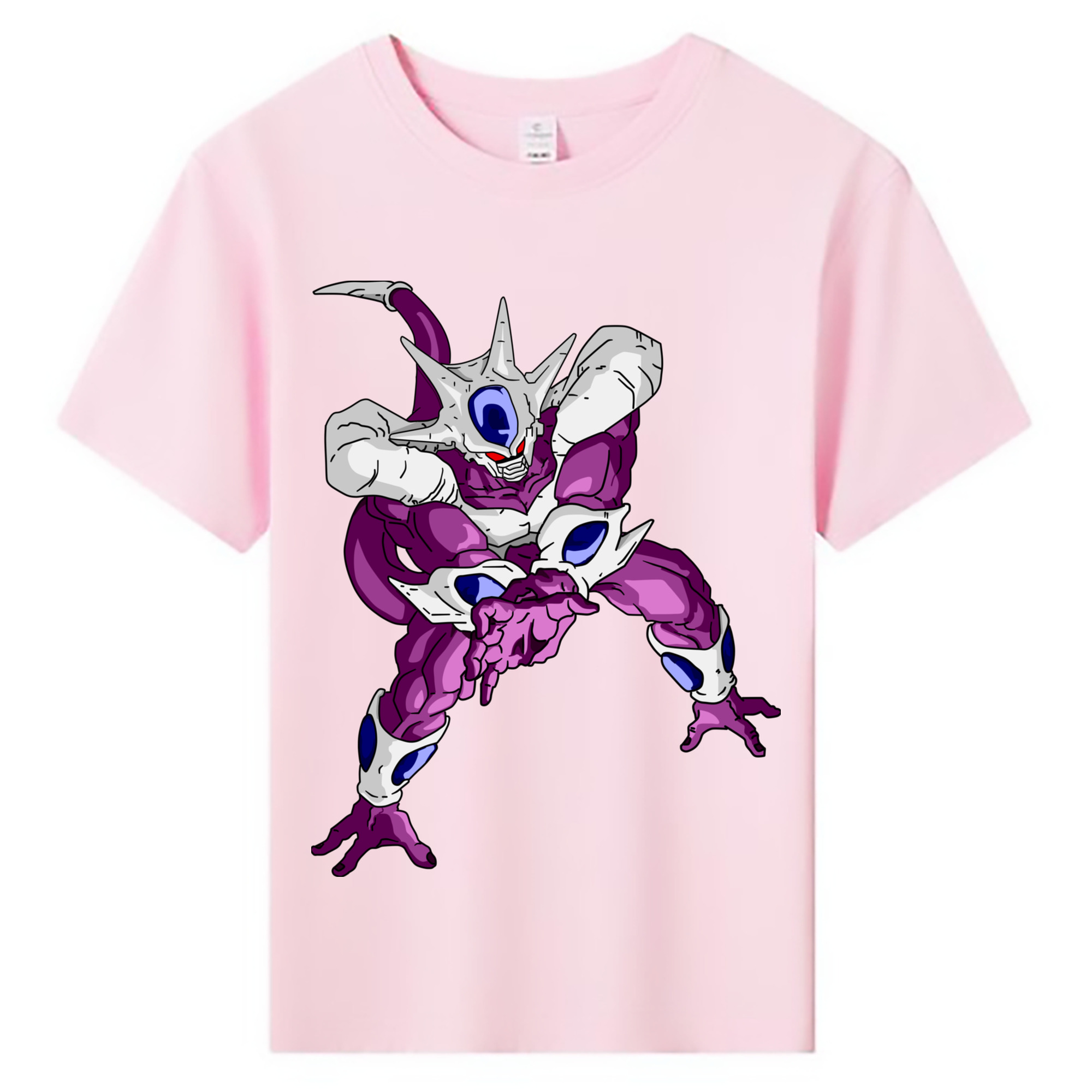 （画像用） ドラゴンボール クウラ DRAGON BALL Cooler Coora 綿100％キッズTシャツ（フロントプリント）
