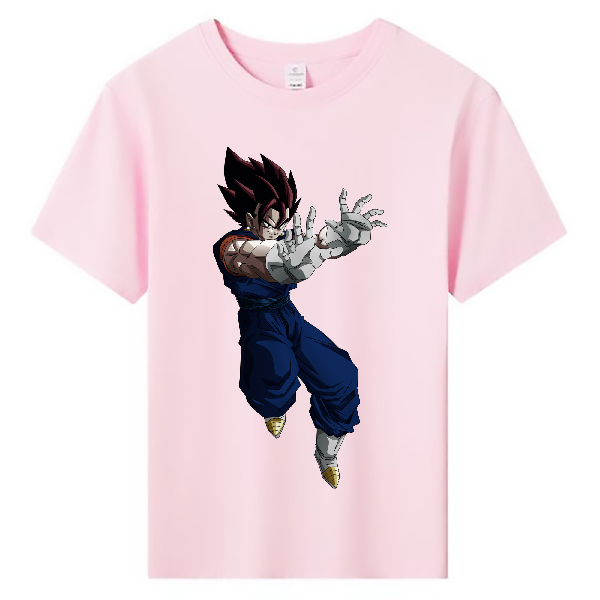 （画像用） ドラゴンボール ベジット DRAGON BALL Vegetto 綿100％キッズTシャツ（フロントプリント）