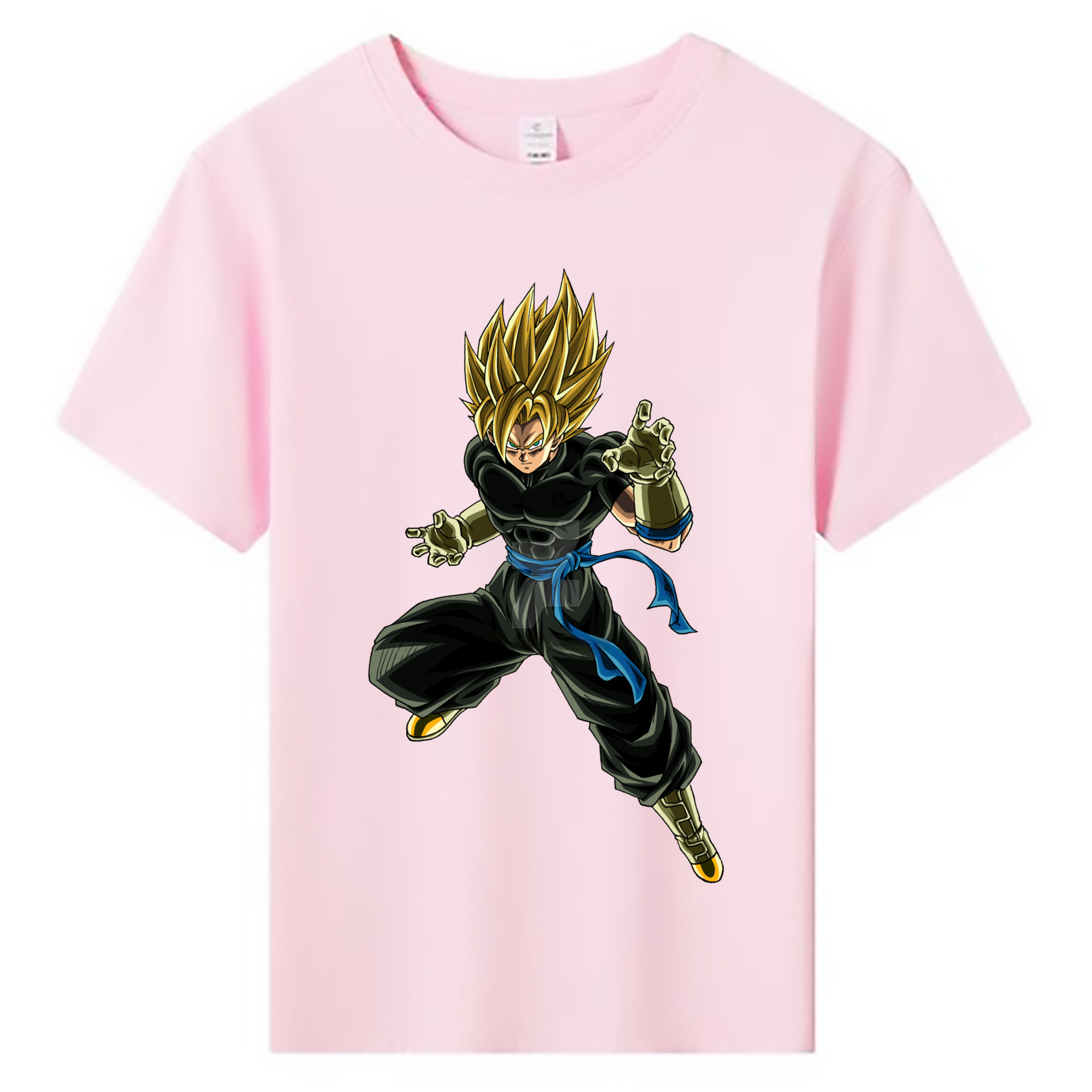 （画像用） ドラゴンボール ベジット DRAGON BALL Vegetto 綿100％キッズTシャツ（フロントプリント）