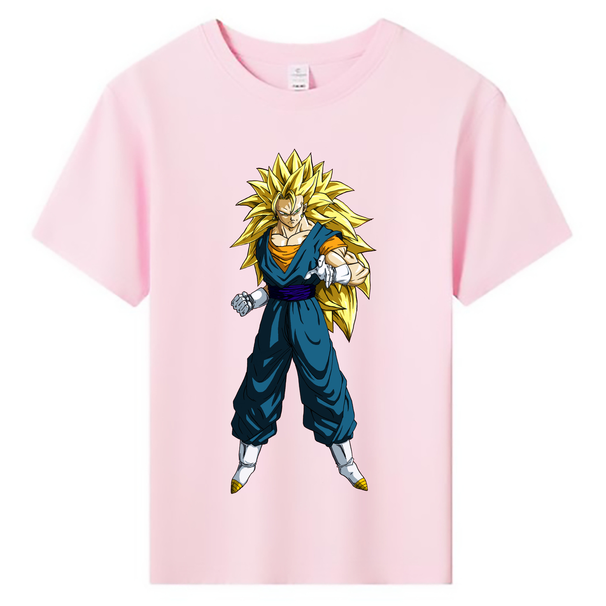 （画像用） ドラゴンボール ベジット DRAGON BALL Vegetto 綿100％キッズTシャツ（フロントプリント）