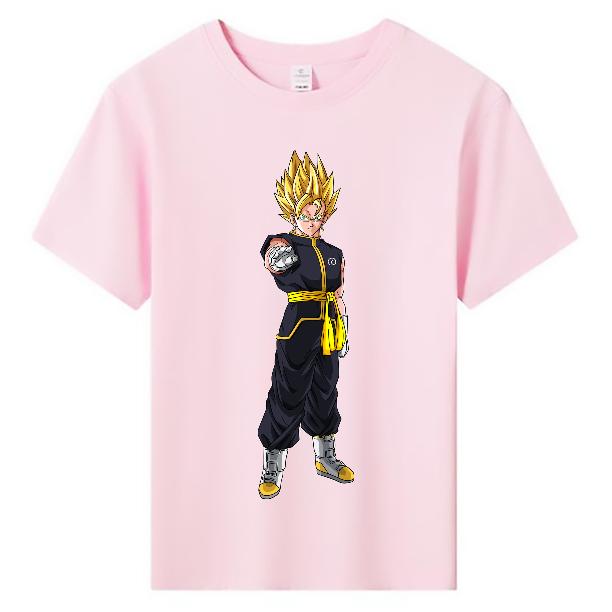 （画像用） ドラゴンボール ベジット DRAGON BALL Vegetto 綿100％キッズTシャツ（フロントプリント）