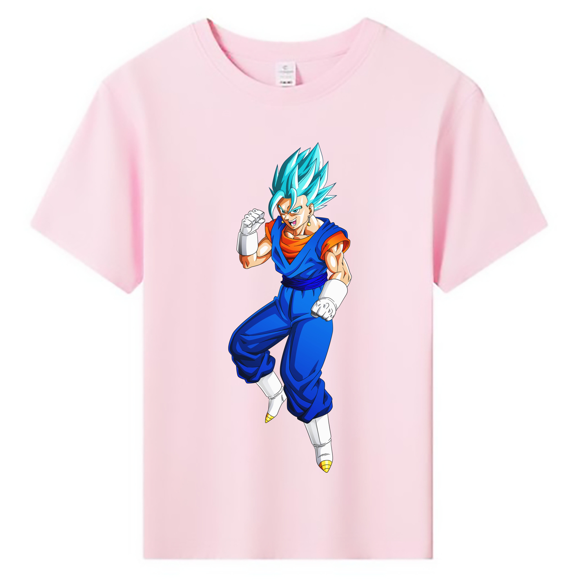 （画像用） ドラゴンボール ベジット DRAGON BALL Vegetto 綿100％キッズTシャツ（フロントプリント）