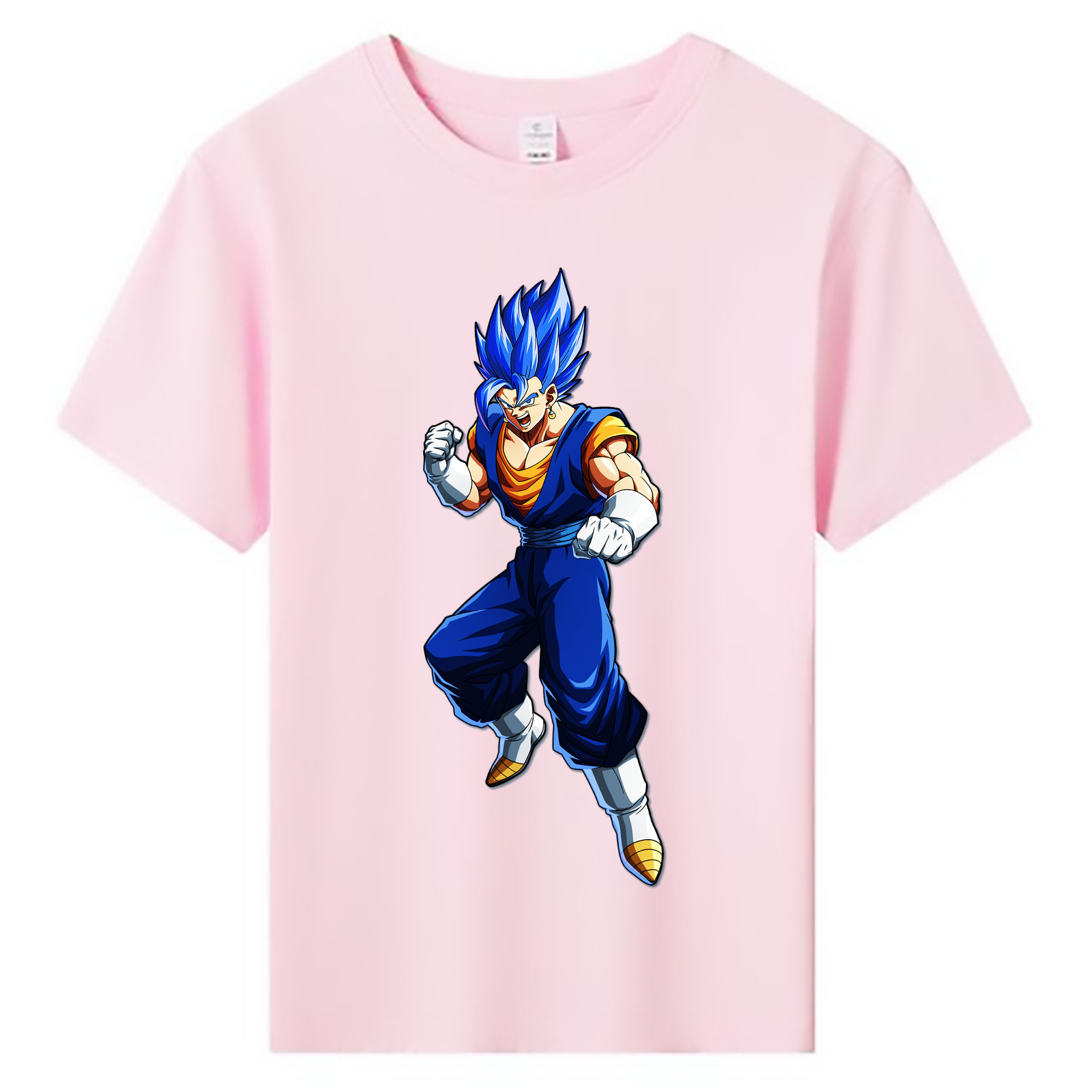 （画像用） ドラゴンボール ベジット DRAGON BALL Vegetto 綿100％キッズTシャツ（フロントプリント）