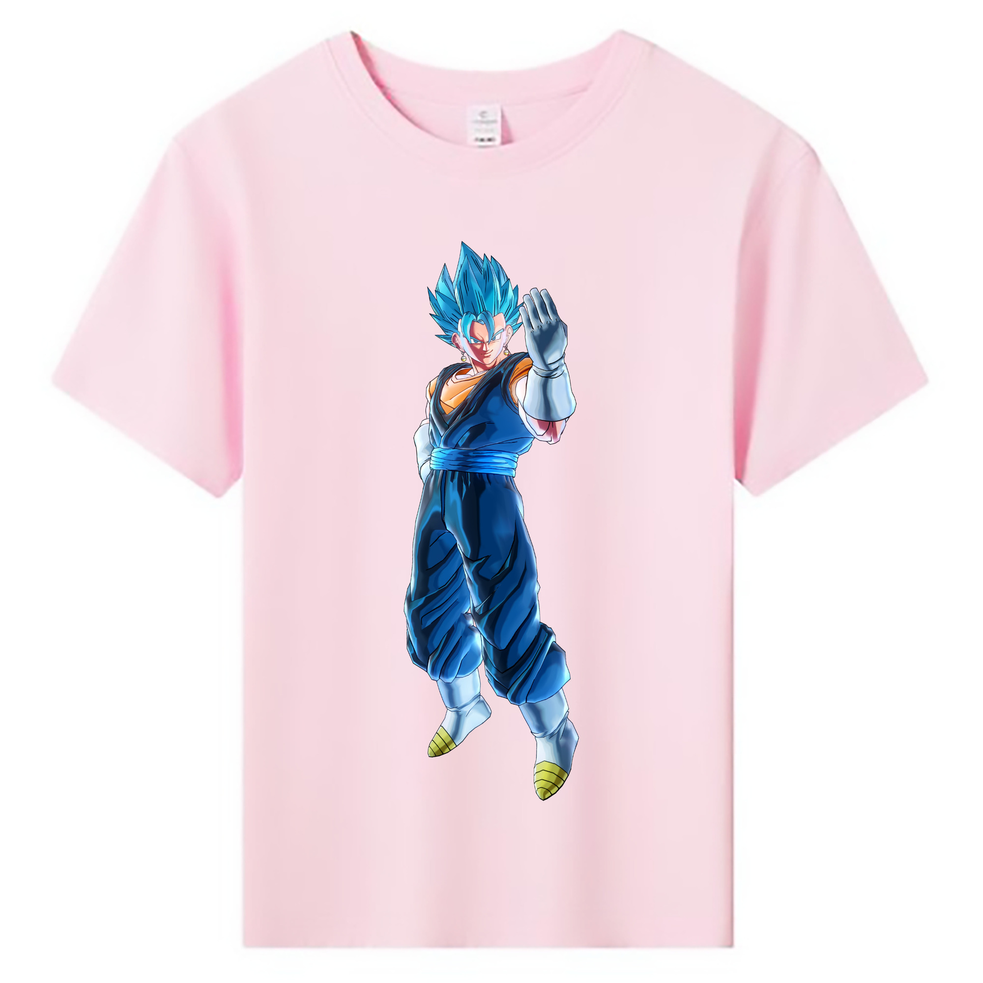 （画像用） ドラゴンボール ベジット DRAGON BALL Vegetto 綿100％キッズTシャツ（フロントプリント）