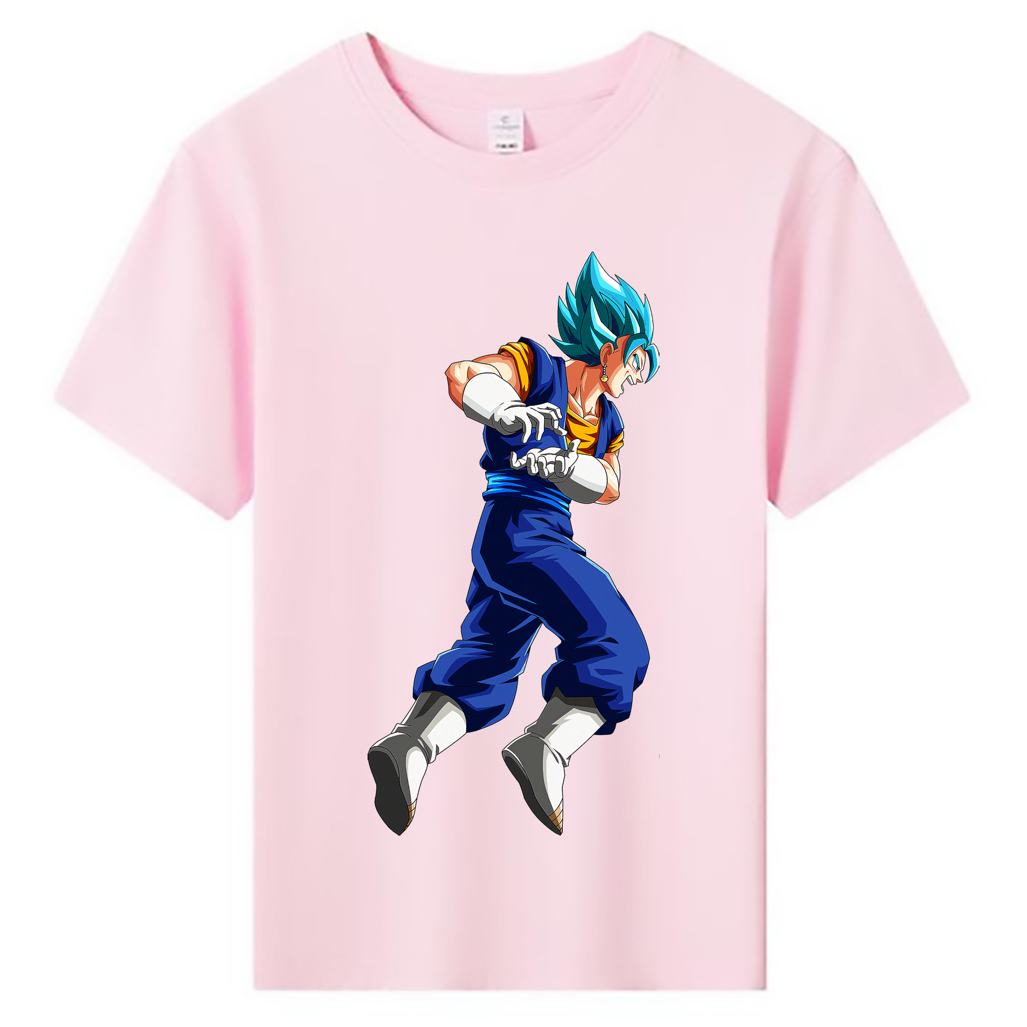 （画像用） ドラゴンボール ベジット DRAGON BALL Vegetto 綿100％キッズTシャツ（フロントプリント）