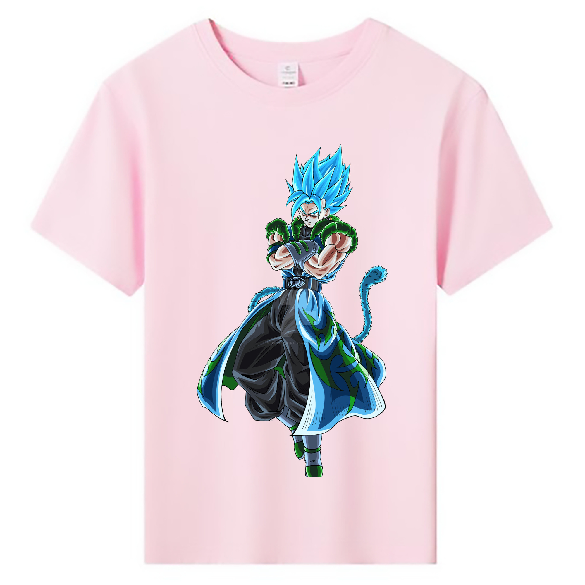 （画像用） ドラゴンボール ベジット DRAGON BALL Vegetto 綿100％キッズTシャツ（フロントプリント）
